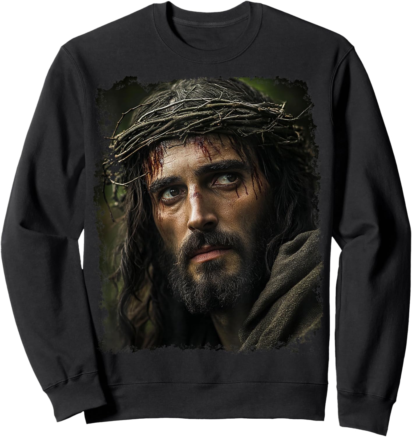 Christian Jesus Christ Sweatshirt - Sweatshirt | Black