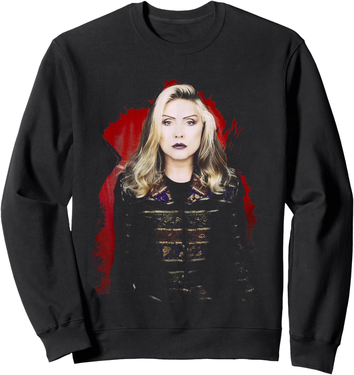 Blondie Singer Debbie Harry By Simon Fowler Sweatshirt - Sweatshirt | Black