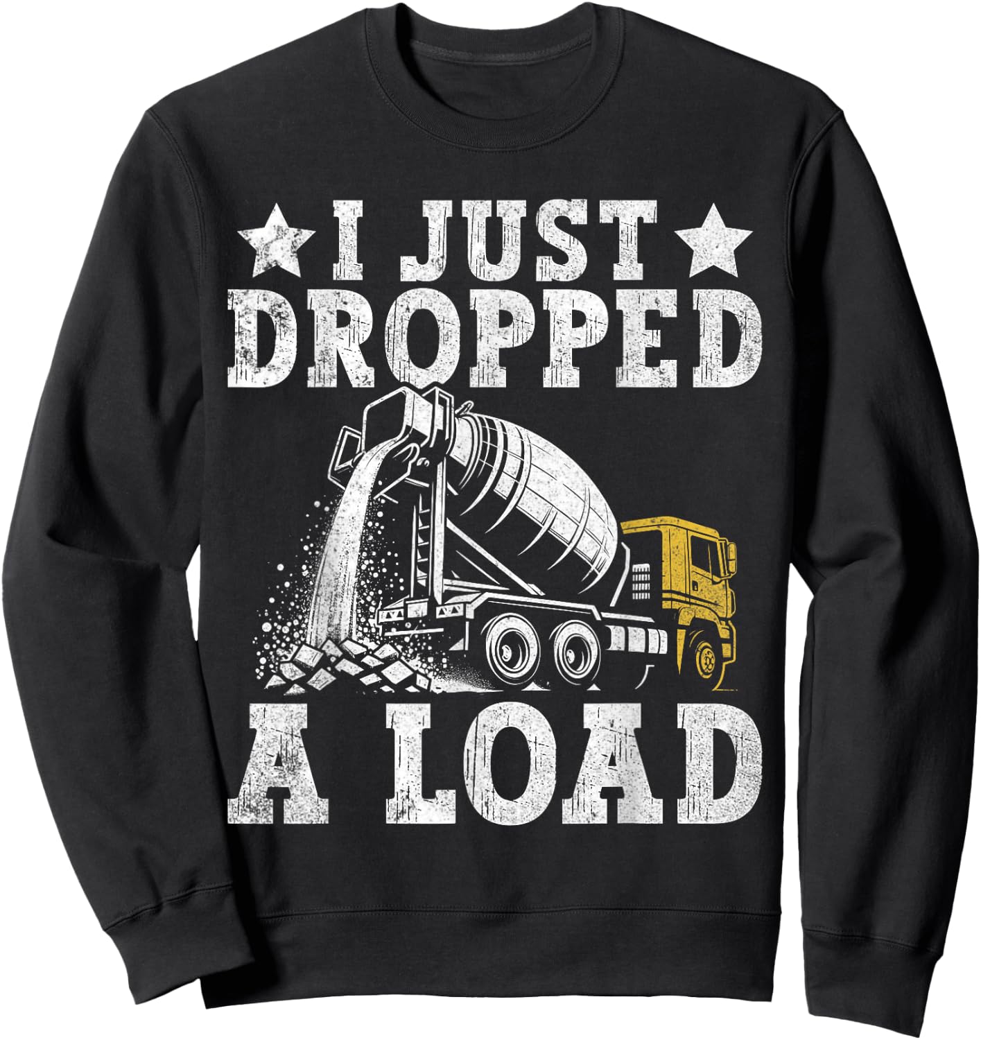 Concrete Cement Mixer Truck Driver Concrete Truck Driver Sweatshirt - Sweatshirt | Black