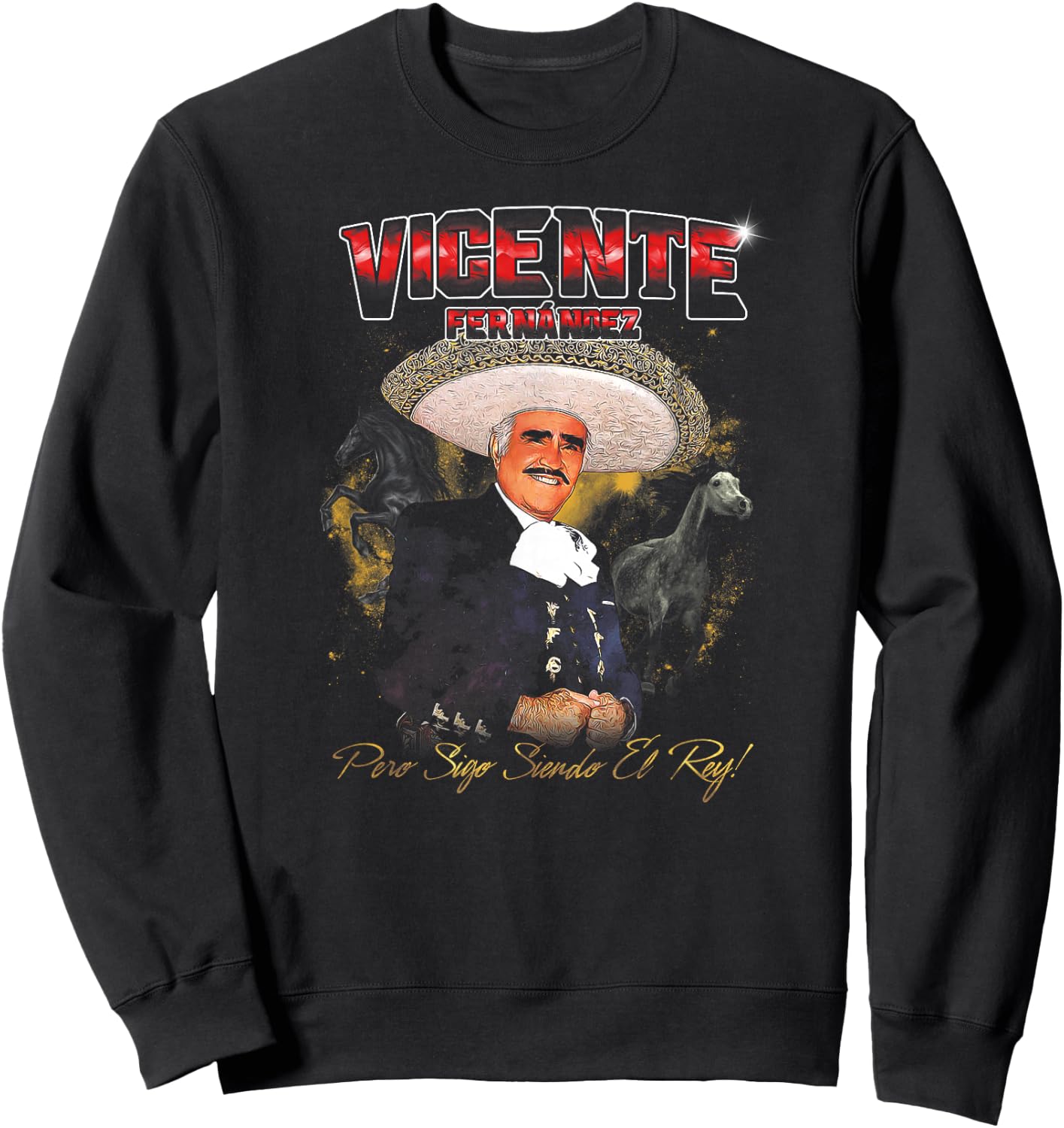 Mexican Legend Chente El Rey Sweatshirt - Sweatshirt | Black