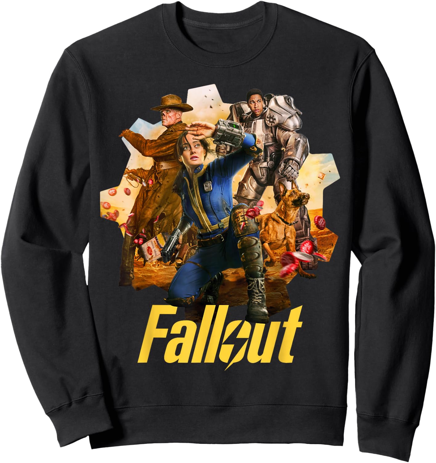 Fallout - Ensemble Sweatshirt - Sweatshirt | Black
