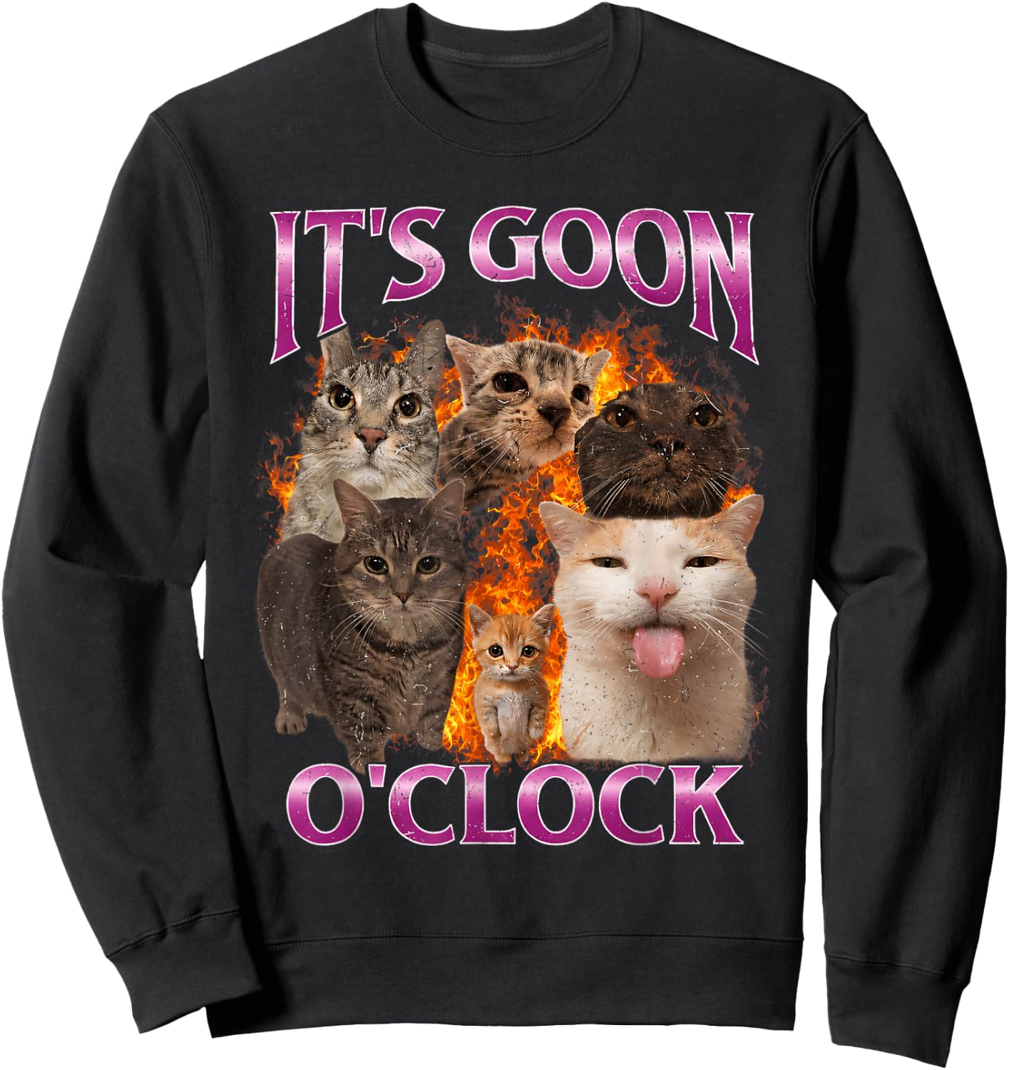 T-Shirt Sweatshirt - Sweatshirt | Black