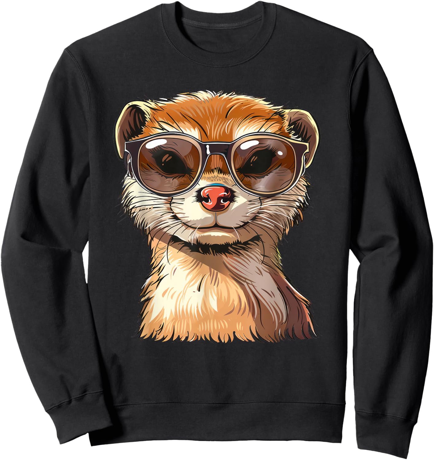 Mongoose Sunglasses Sweatshirt - Sweatshirt | Black