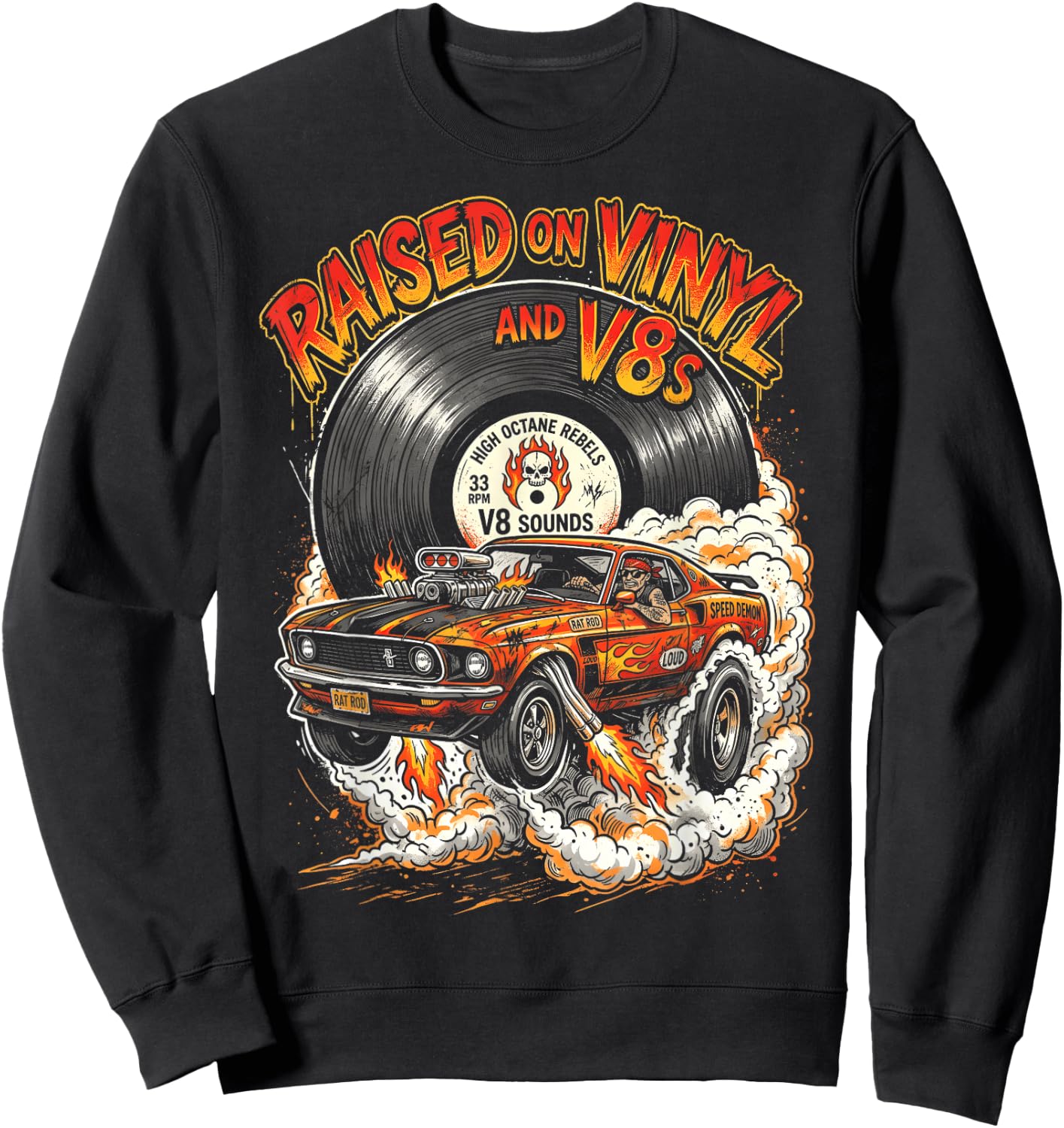 T-Shirt Sweatshirt - Sweatshirt | Black