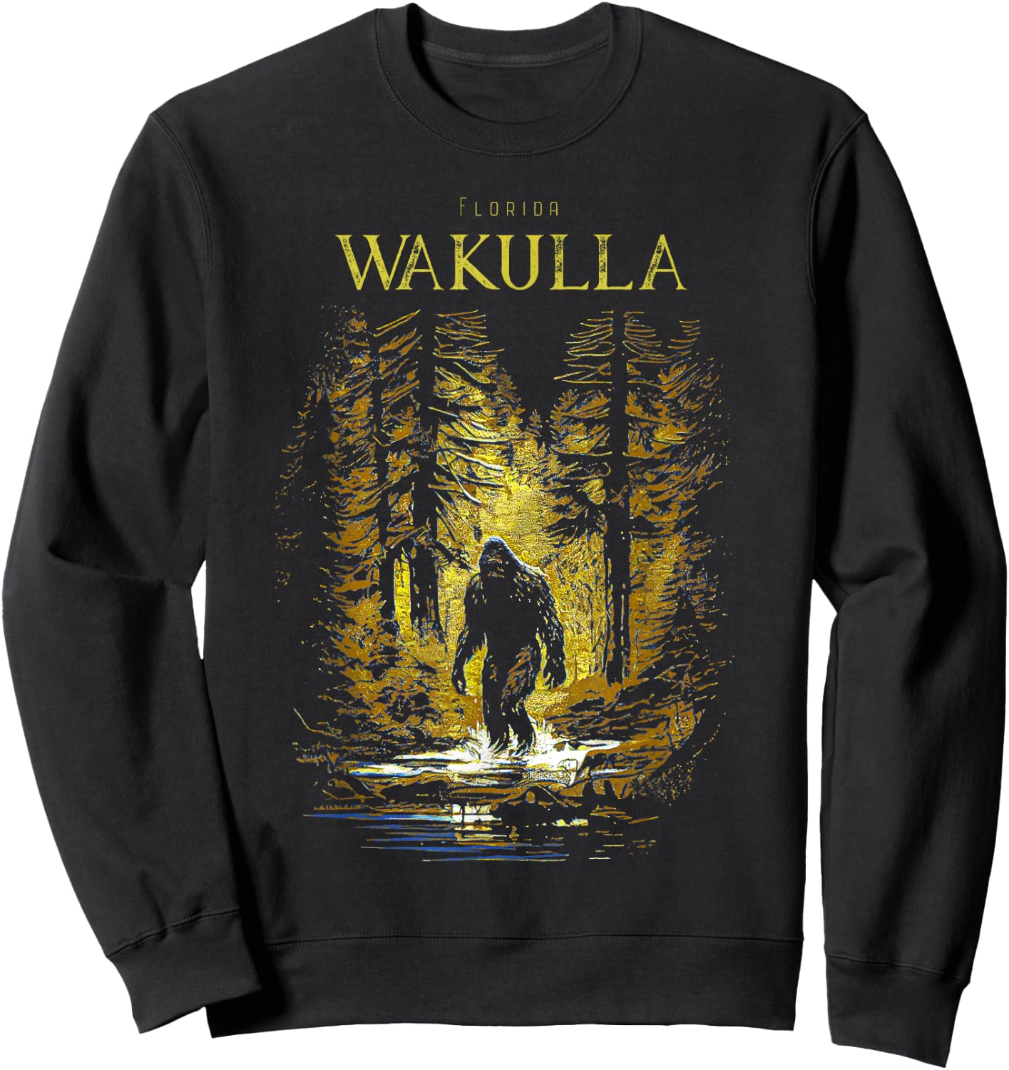 Wakulla Florida Sweatshirt - Sweatshirt | Black
