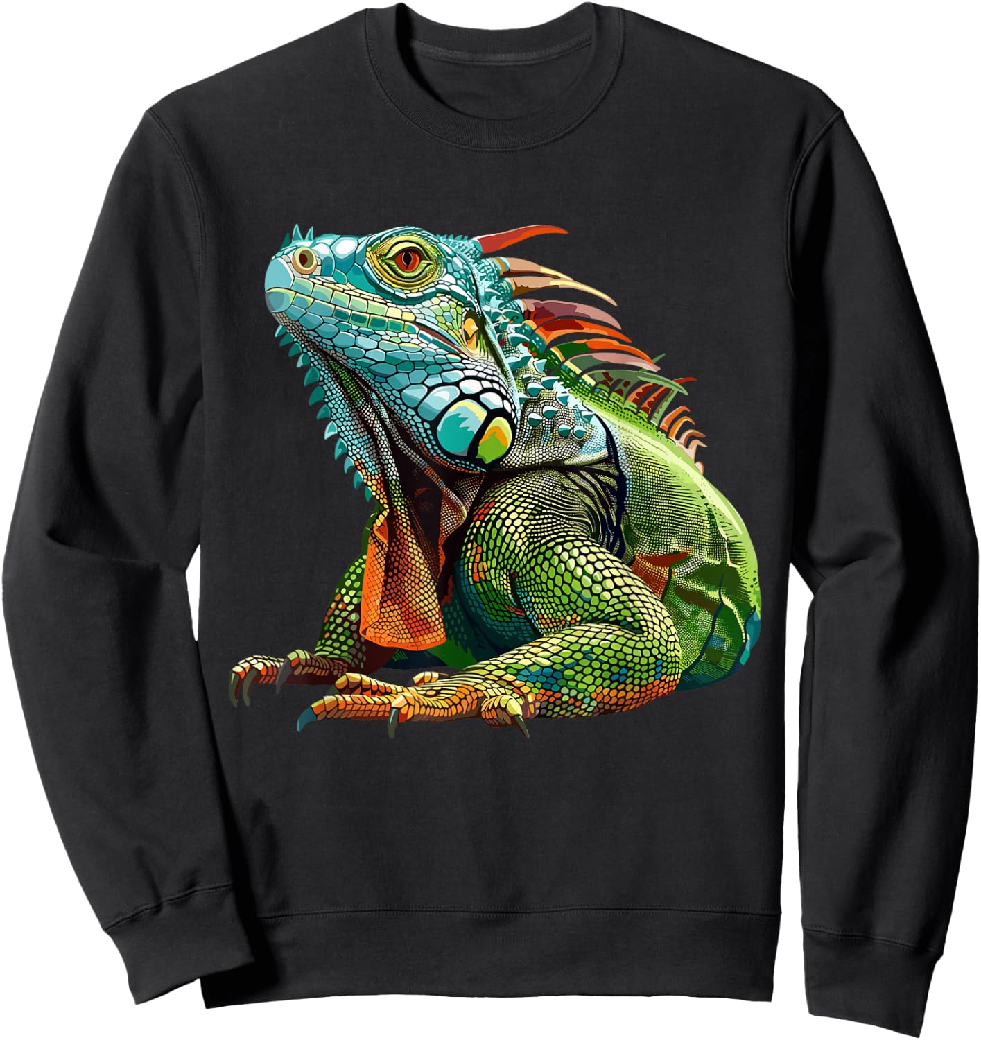 Iguana Sweatshirt - Sweatshirt | Black