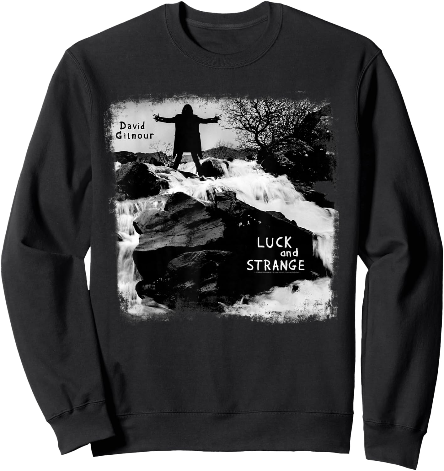 David Gilmour Luck and Strange Sweatshirt - Sweatshirt | Black