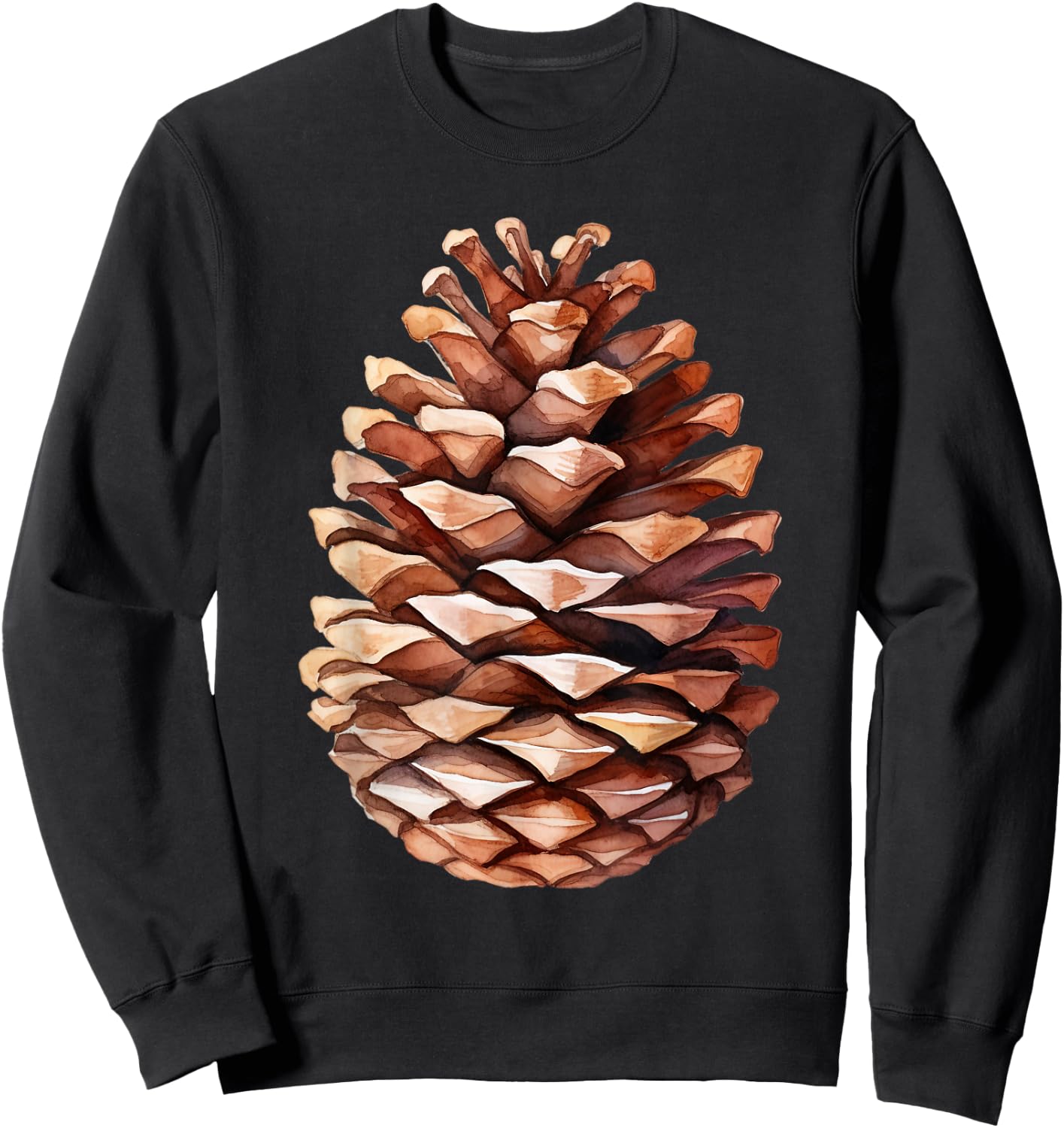 Pretend I'm A Pinecone Funny Pine Cone Easy Lazy Costume Sweatshirt - Sweatshirt | Black
