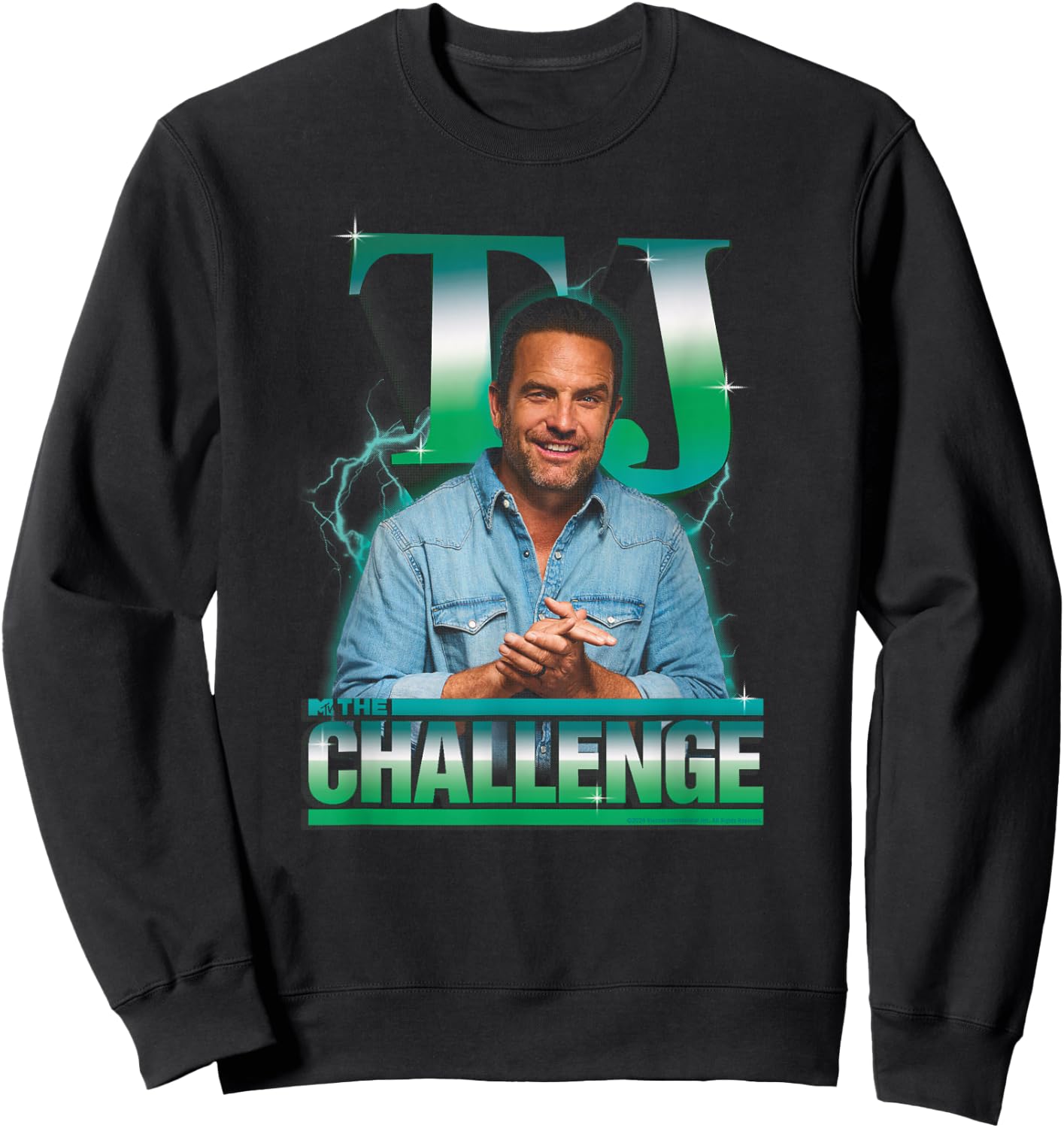 The Challenge TJ Heartthrob Officially Licensed Sweatshirt - Sweatshirt | Black