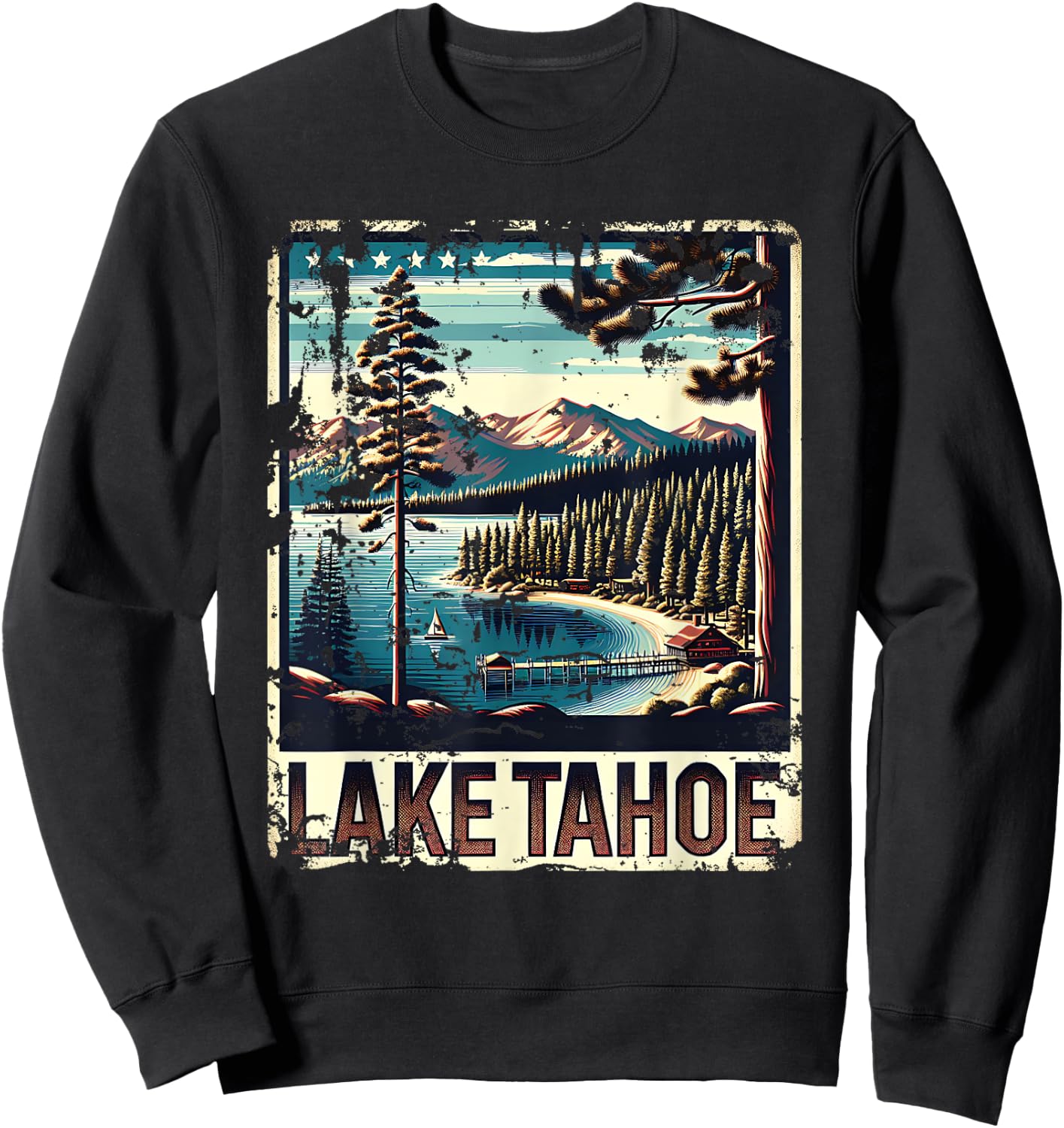 Lake Tahoe Sweatshirt - Sweatshirt | Black