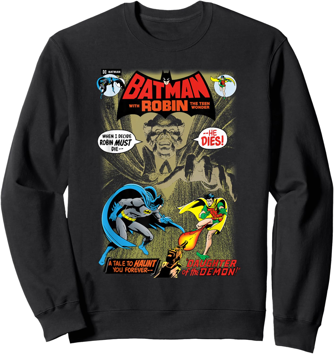 Batman #232 Cover Sweatshirt - Sweatshirt | Black