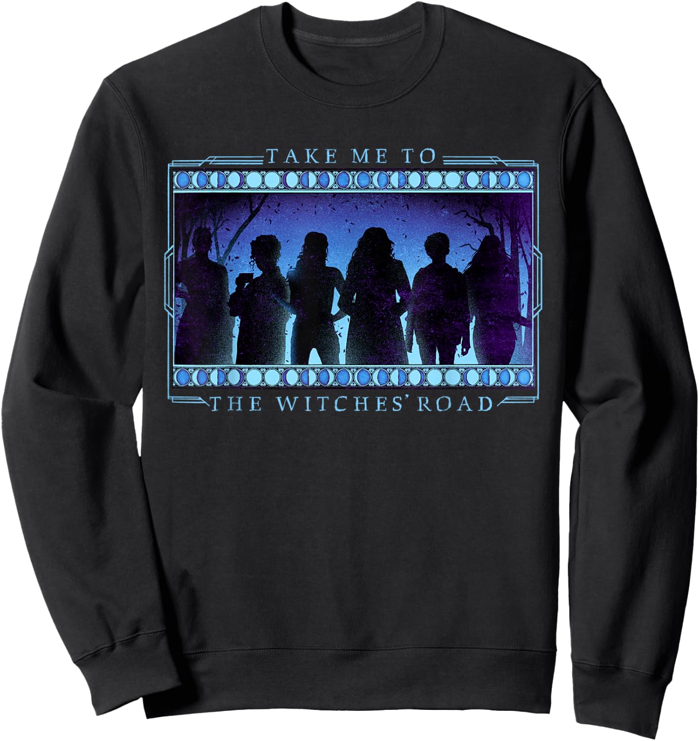 Marvel Agatha All Along Disney+ Take Me to The Witches’ Road Sweatshirt - Sweatshirt | Black