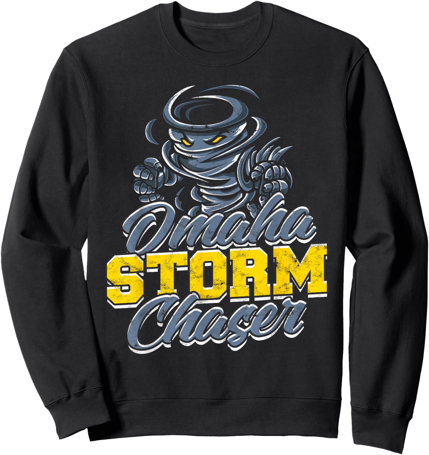 Storm Chasing Omaha Storm Chaser Sweatshirt - Sweatshirt | Black