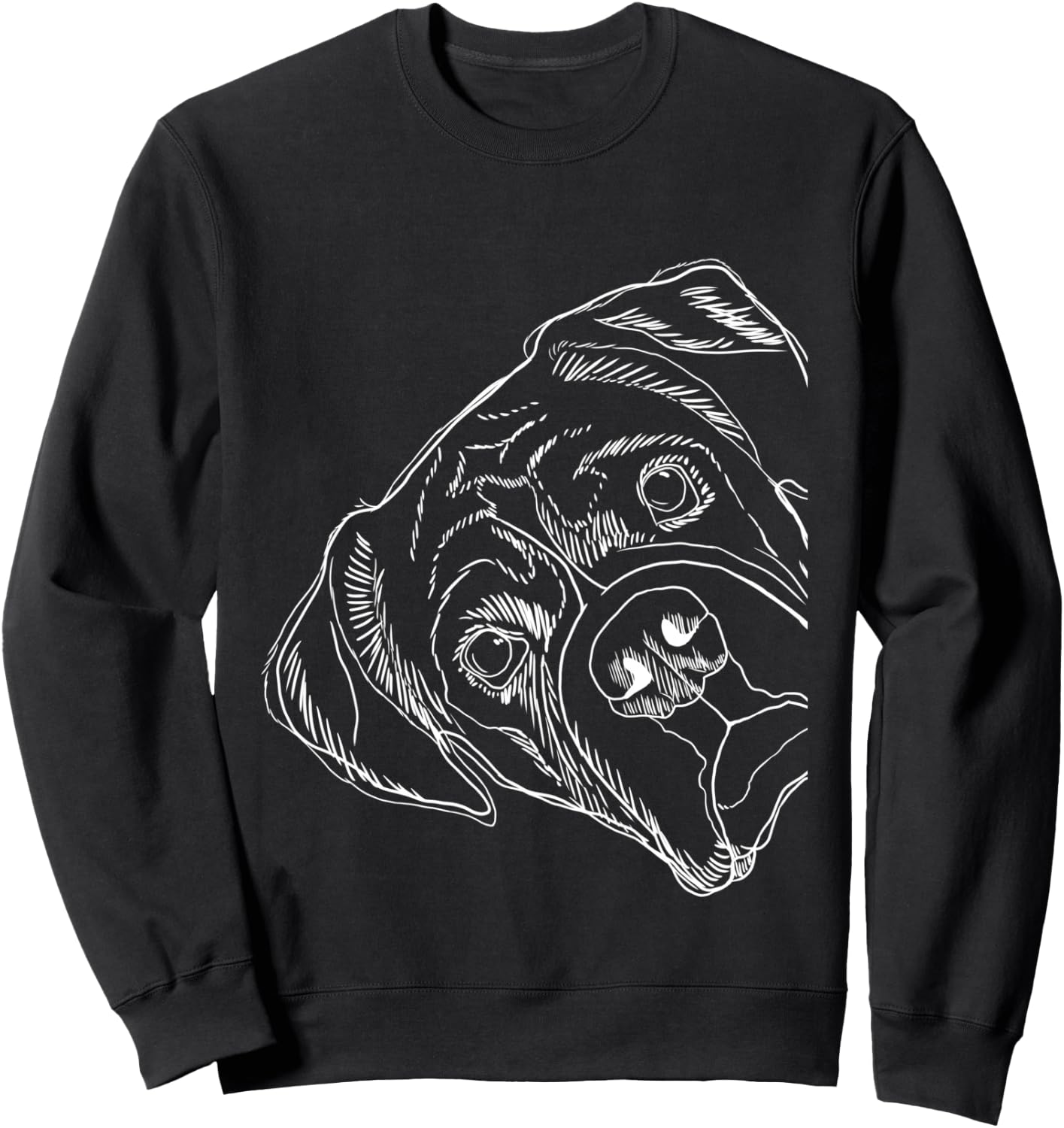 Funny Dog German Boxer Sweatshirt - Sweatshirt | Black