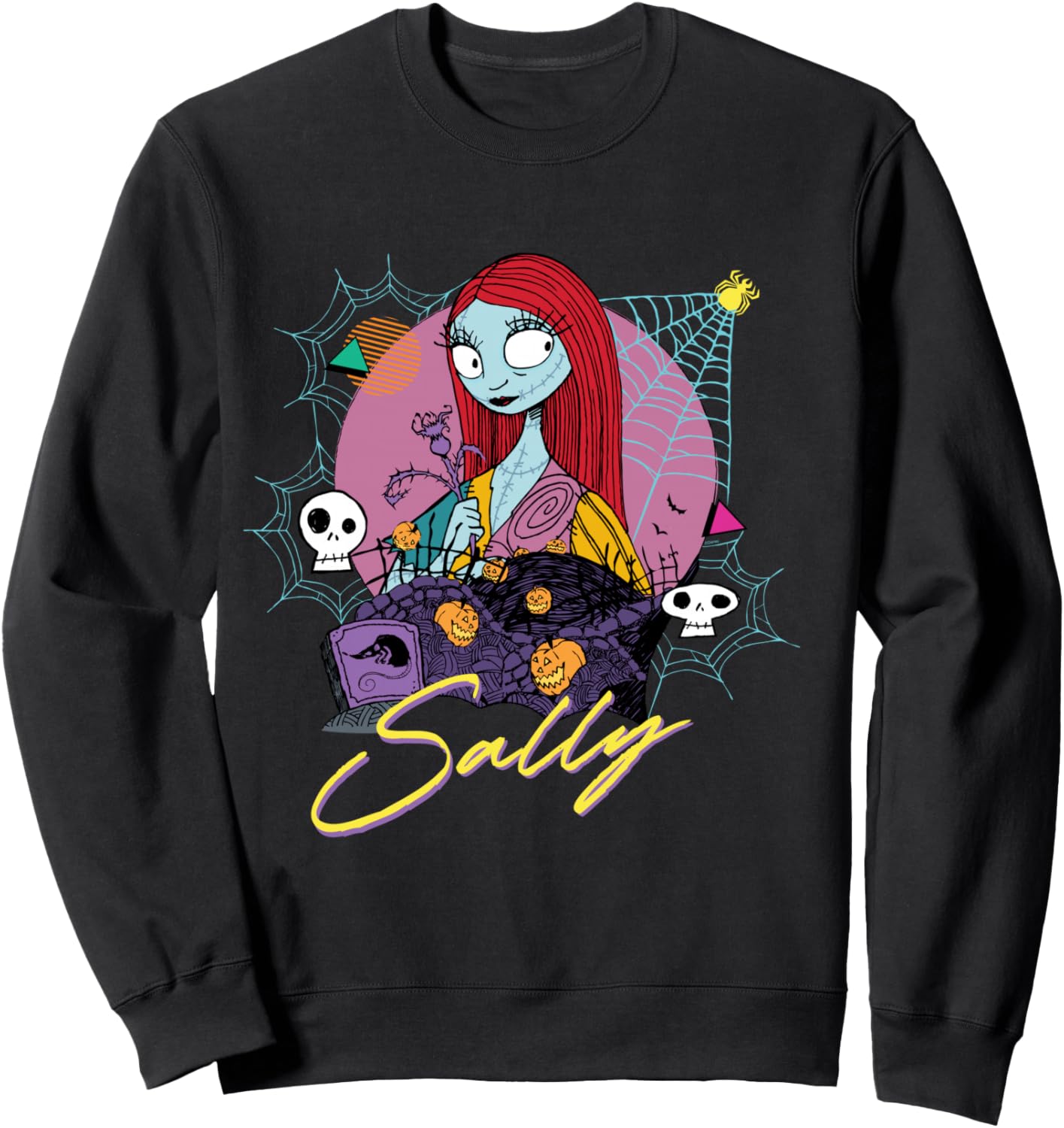 Disney The Nightmare Before Christmas Couples Matching Sally Sweatshirt - Sweatshirt | Black