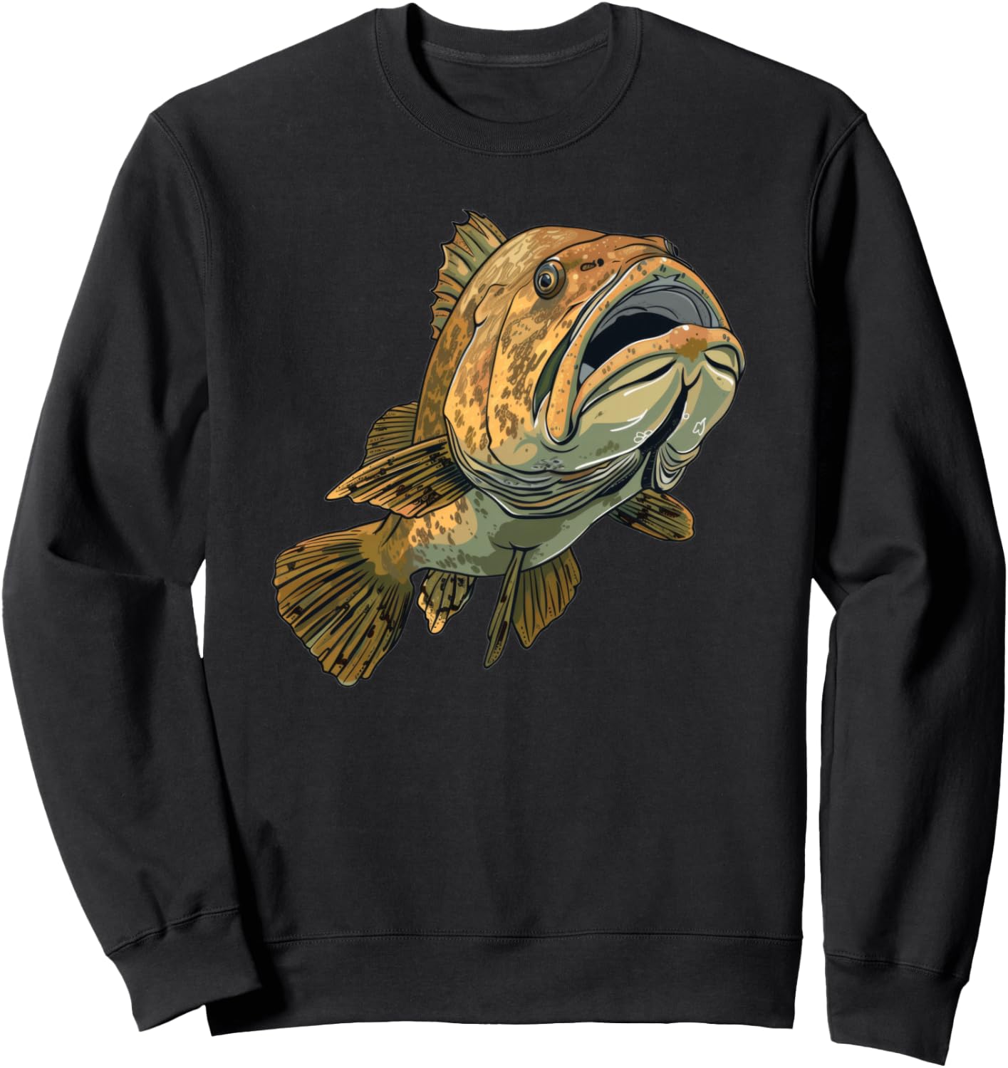 Goliath Grouper Sweatshirt - Sweatshirt | Black