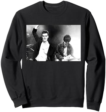 Morrissey & Johnny MARR Live The Smiths by Stephen Wright Sweatshirt - Sweatshirt | Black