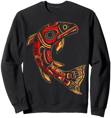 Totem Pole Indigenous People Native American Totem Sweatshirt - Sweatshirt | Black