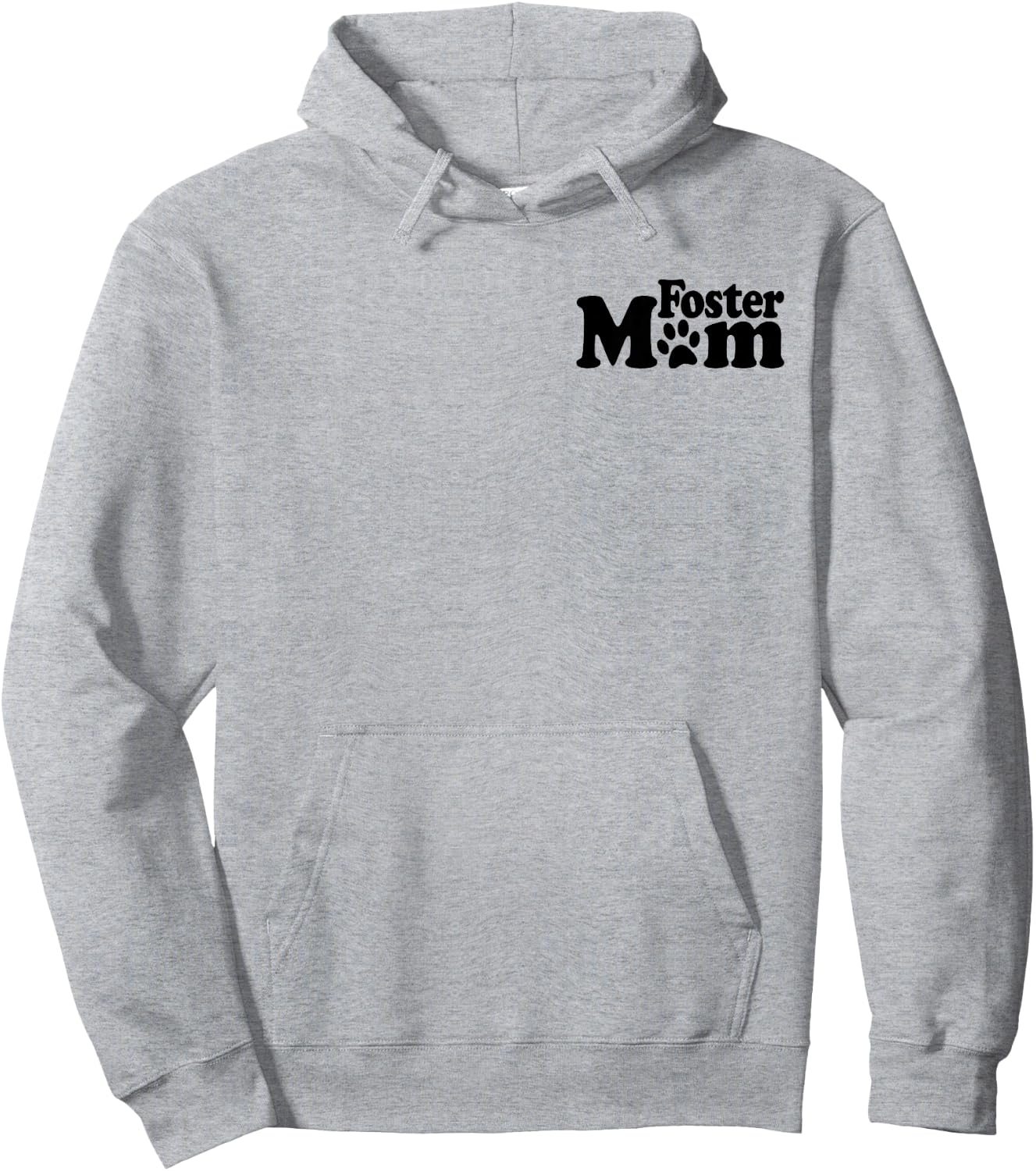 Foster Mom Dog Cat Rescue Animal Shelter Adopt Donate Hoodie - Hoodie | Ash