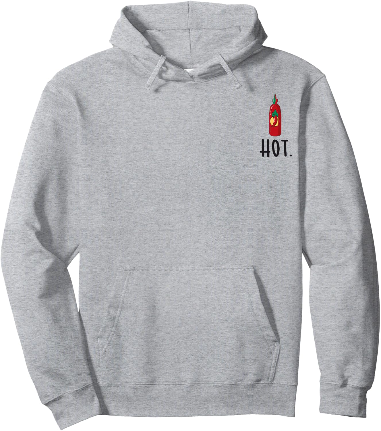 Hot Chili Sauce Hot Sriracha Hot Food Hot Spicy Food Hoodie - Hoodie | Ash