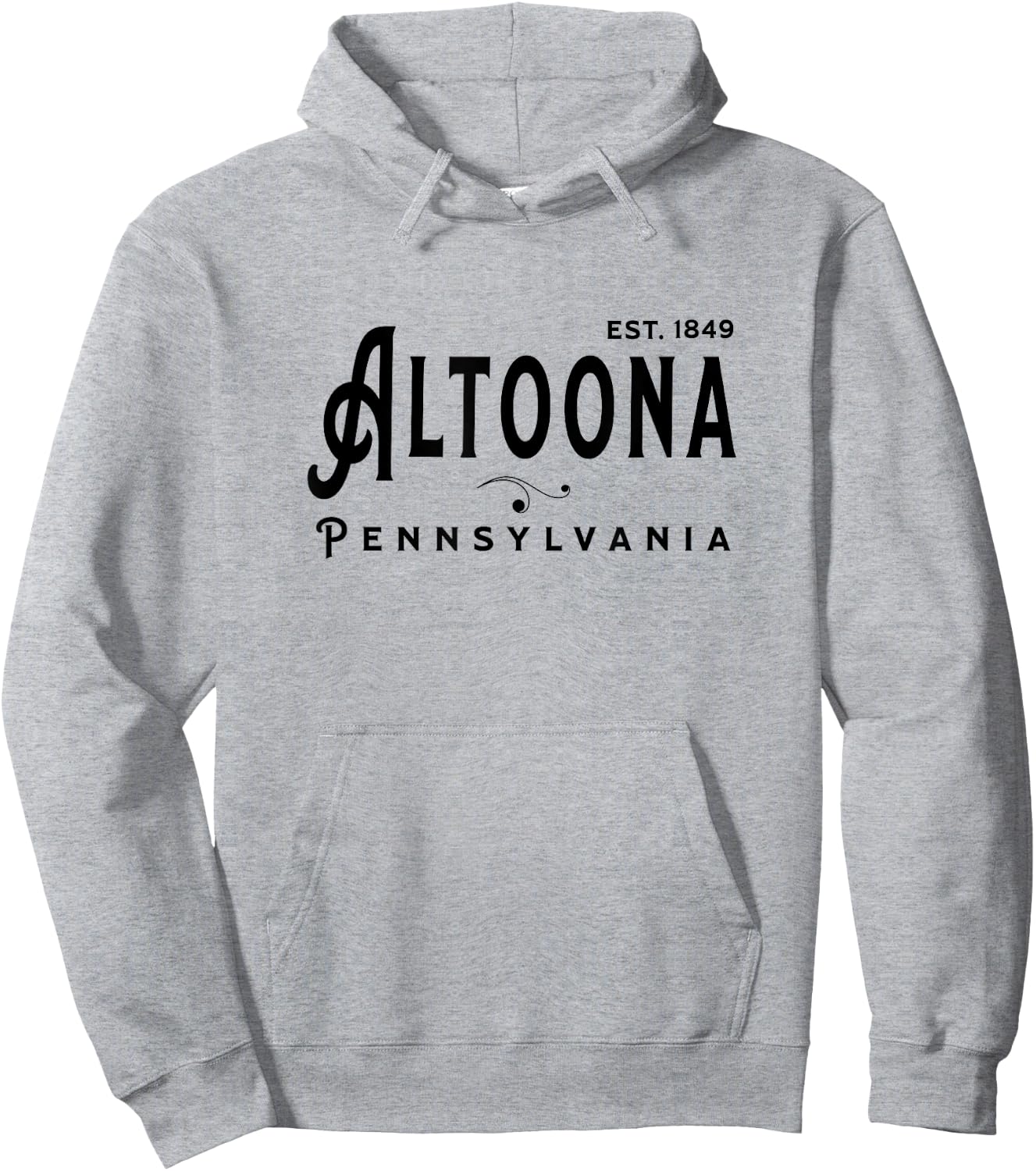 Vintage Merch Souvenir Visit Altoona Pennsylvania Hoodie - Hoodie | Ash