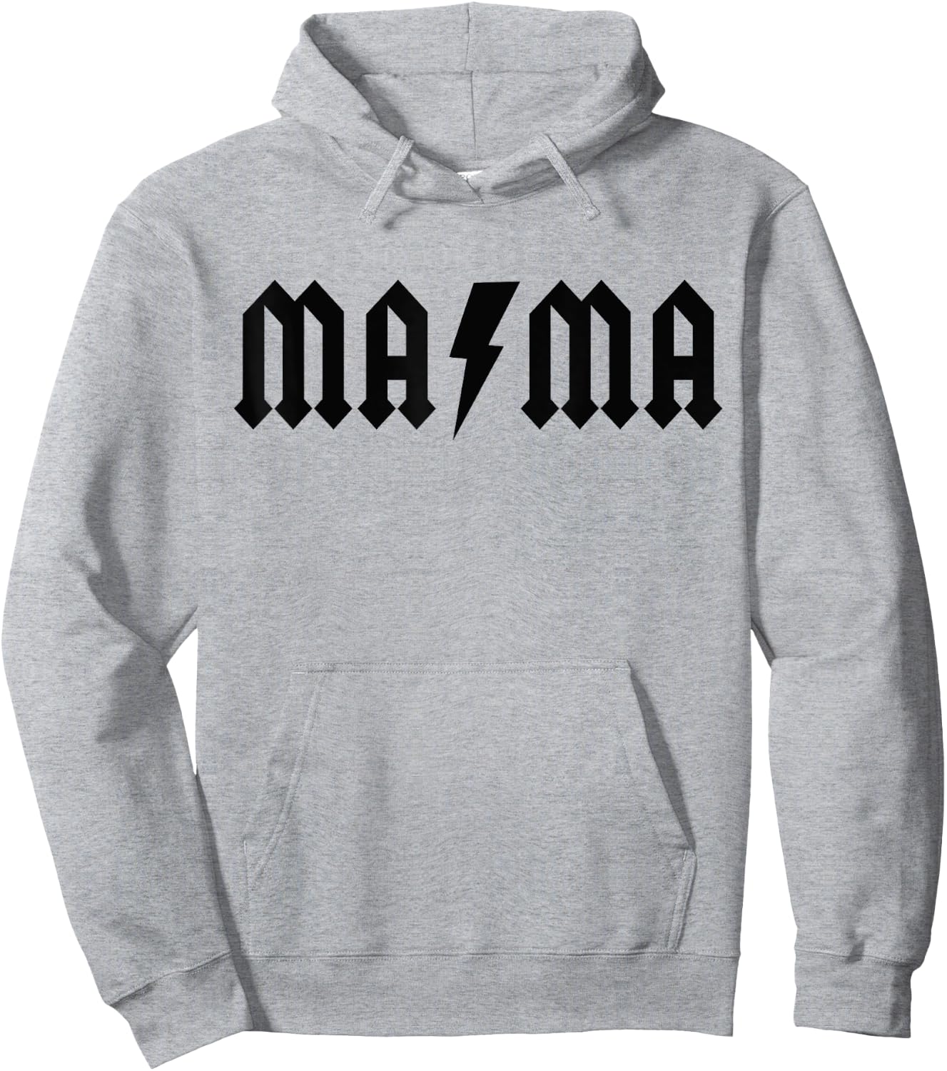 Rock n Roll Mama Birthday Rock Star Matching Family Hoodie - Hoodie | Ash