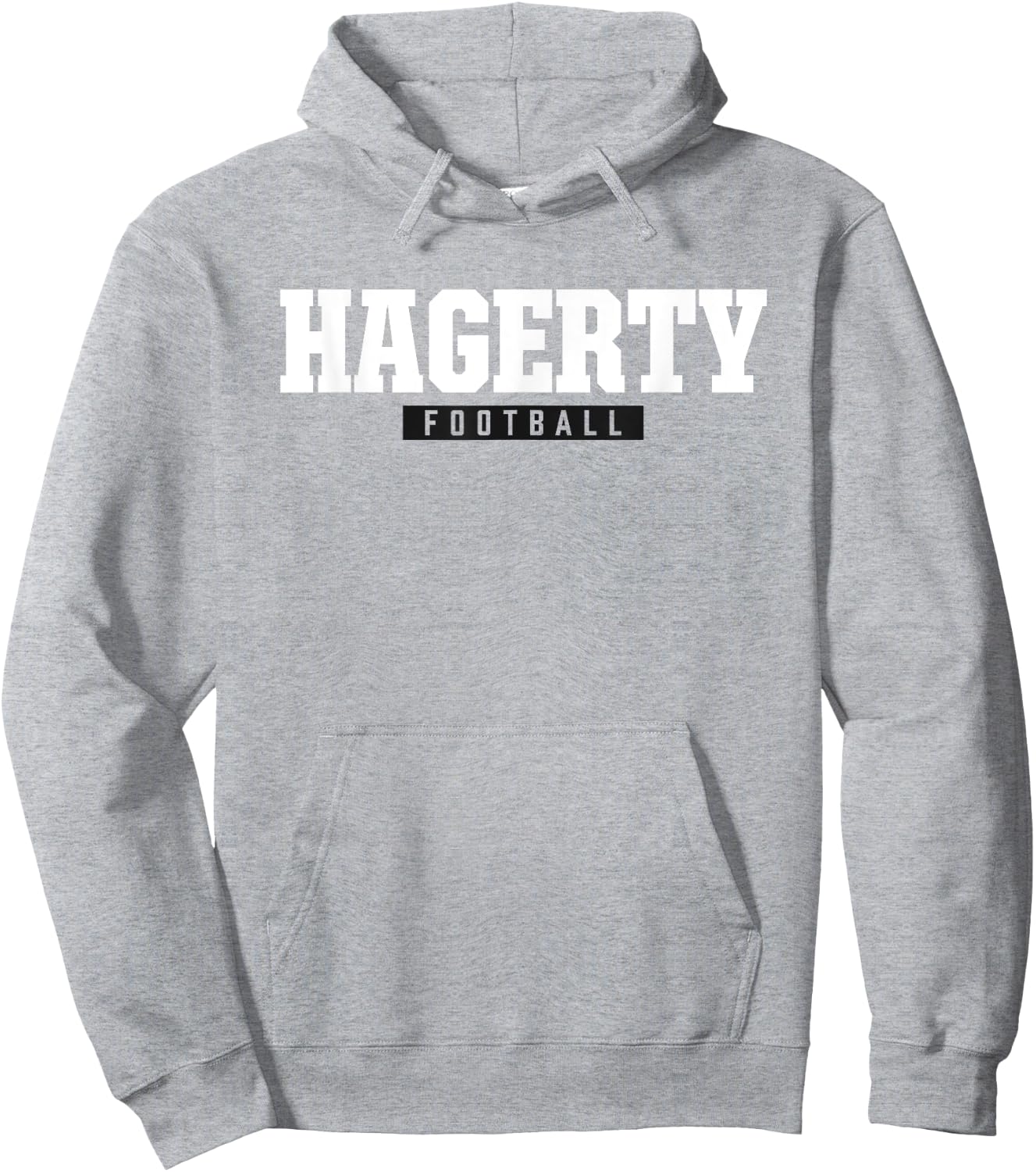 Hagerty High School Football HS Hoodie - Hoodie | Ash