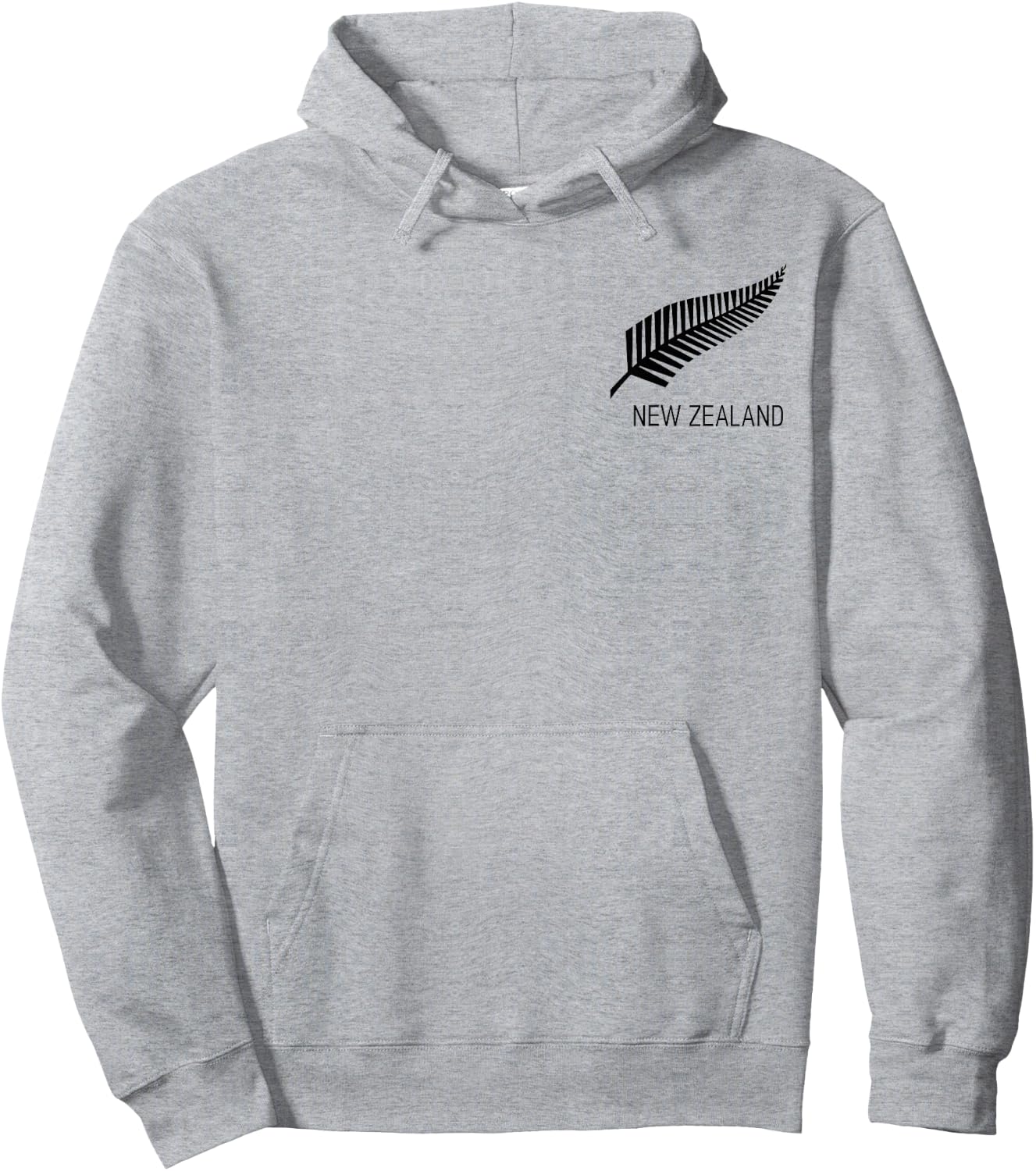 Black New Zealand Fern Shirt Black Proud Kiwi NZ Rugby Hoodie - Hoodie | Ash