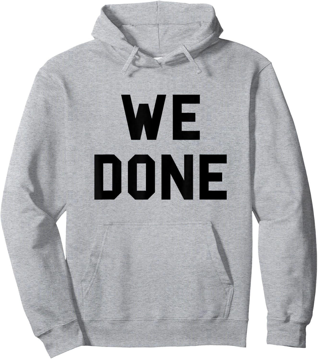 Done Graduation Day Senior We Grad Gag Cute Funny Fan Black Hoodie - Hoodie | Ash