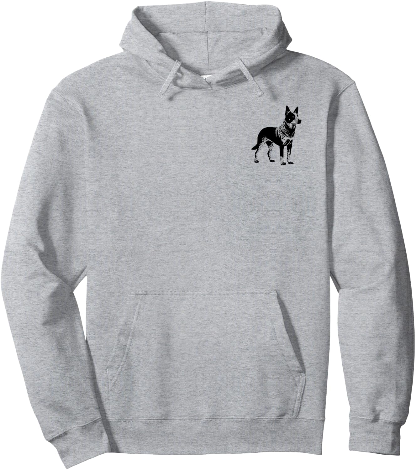 Dog Dad Mom Lover - Monochromatic Texas Heeler Men Women Hoodie - Hoodie | Ash