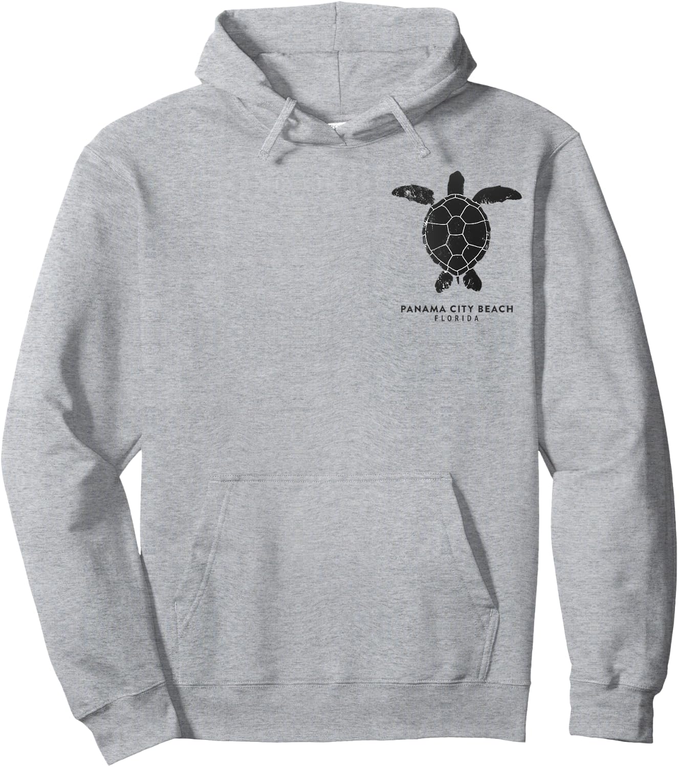 Panama City Beach Florida FL Diving Vacation Sea Turtle Hoodie - Hoodie | Ash