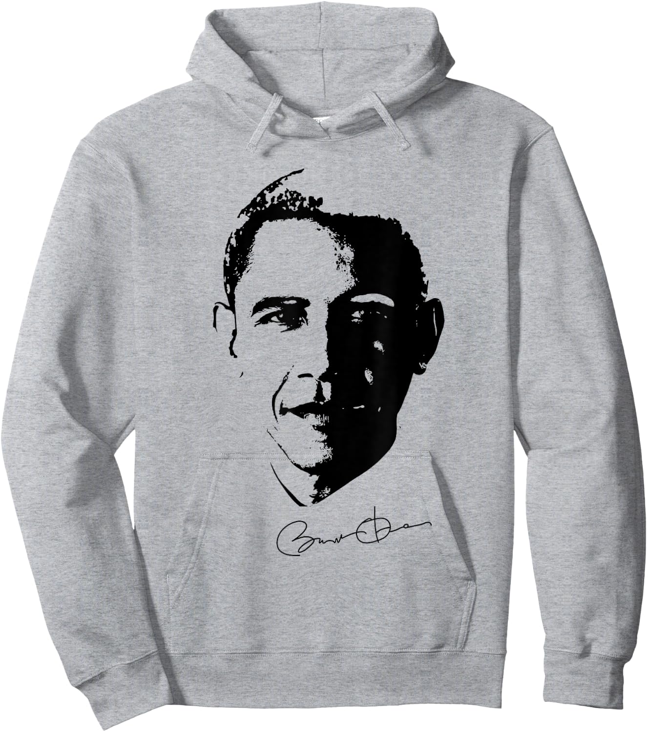 Egoteest: Barack Obama Signed Shirt, Political , USA Hoodie - Hoodie | Ash