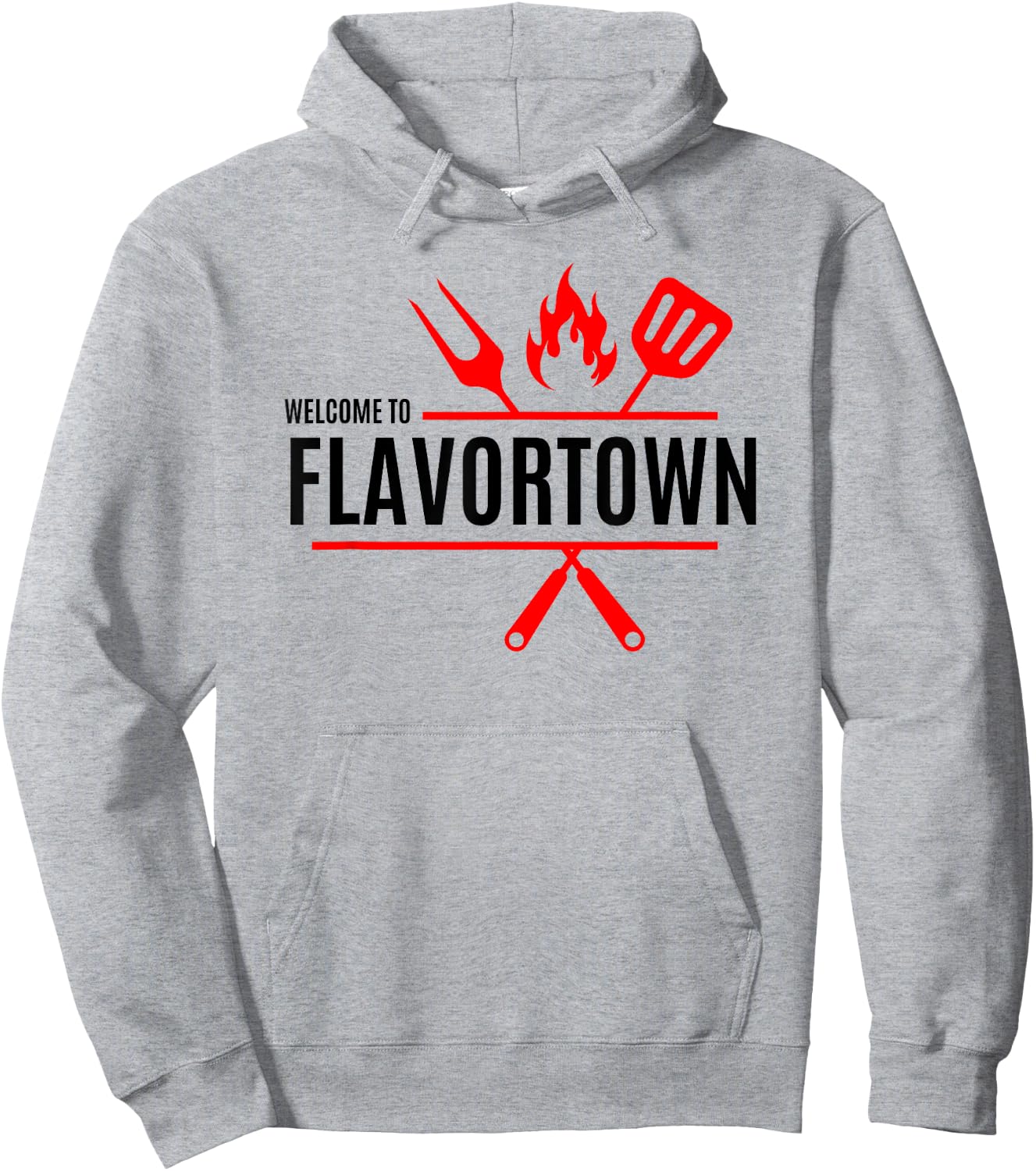 Flavortown Food Culture Hoodie - Hoodie | Ash