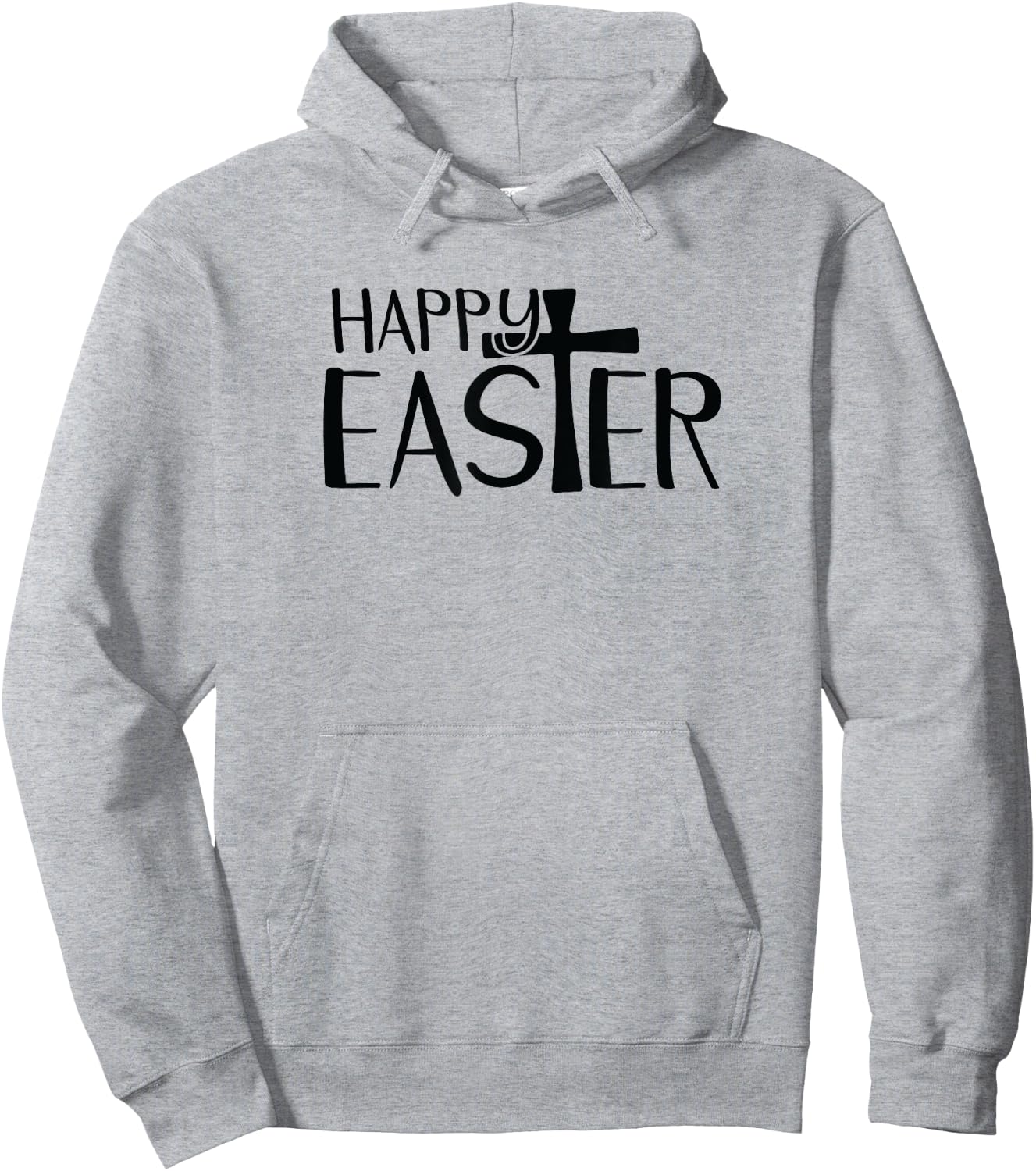 Easter Shirt Women Cross Happy Easter Christians Hoodie - Hoodie | Ash