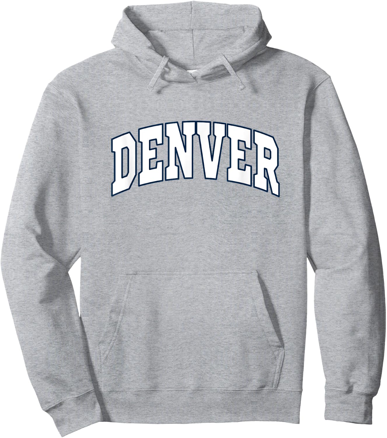 DENVER - Throwback Design - Classic Hoodie - Hoodie | Ash