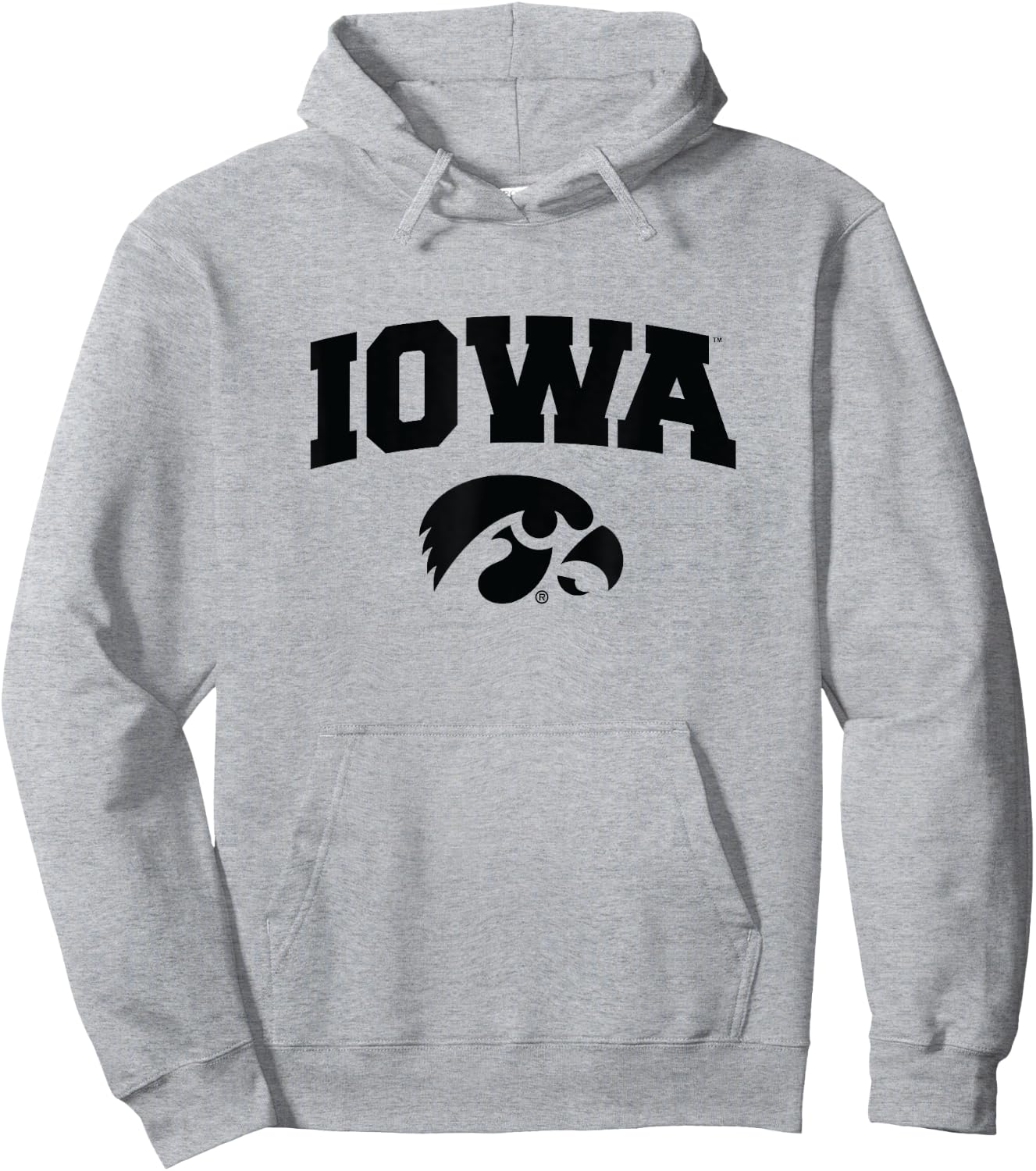 Iowa Hawkeyes | NCAA University of Official | OCIMPIO003 Hoodie - Hoodie | Ash