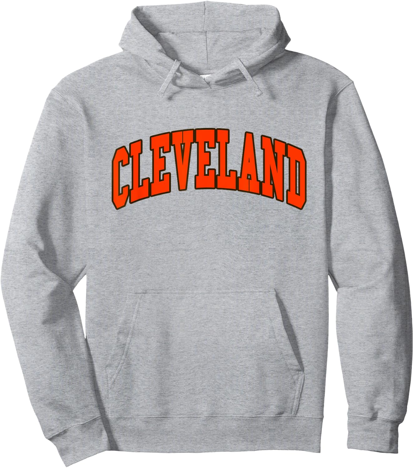 CLEVELAND - Throwback Design - Classic Hoodie - Hoodie | Ash