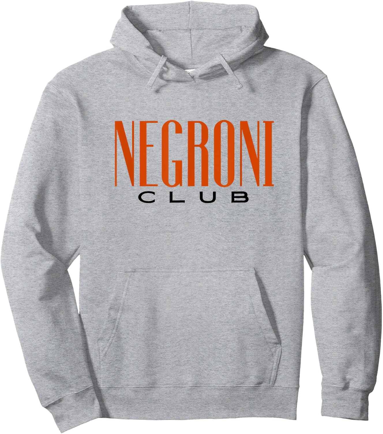 Negroni Club | Classic Gin Vermouth Cocktail Drink & Team Hoodie - Hoodie | Ash