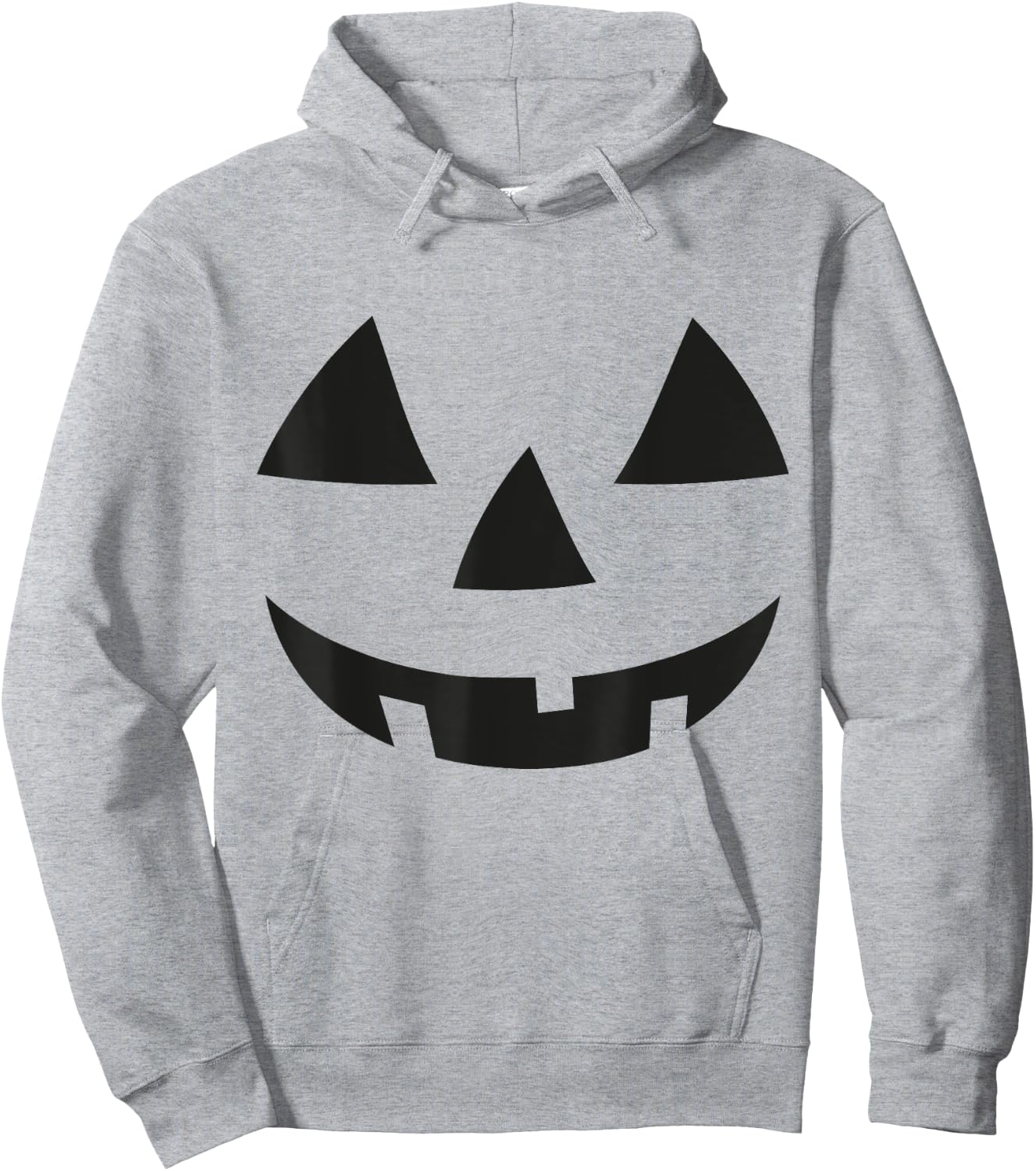 Pumpkin Face Shirt Jack o lantern Face Halloween Hoodie - Hoodie | Ash