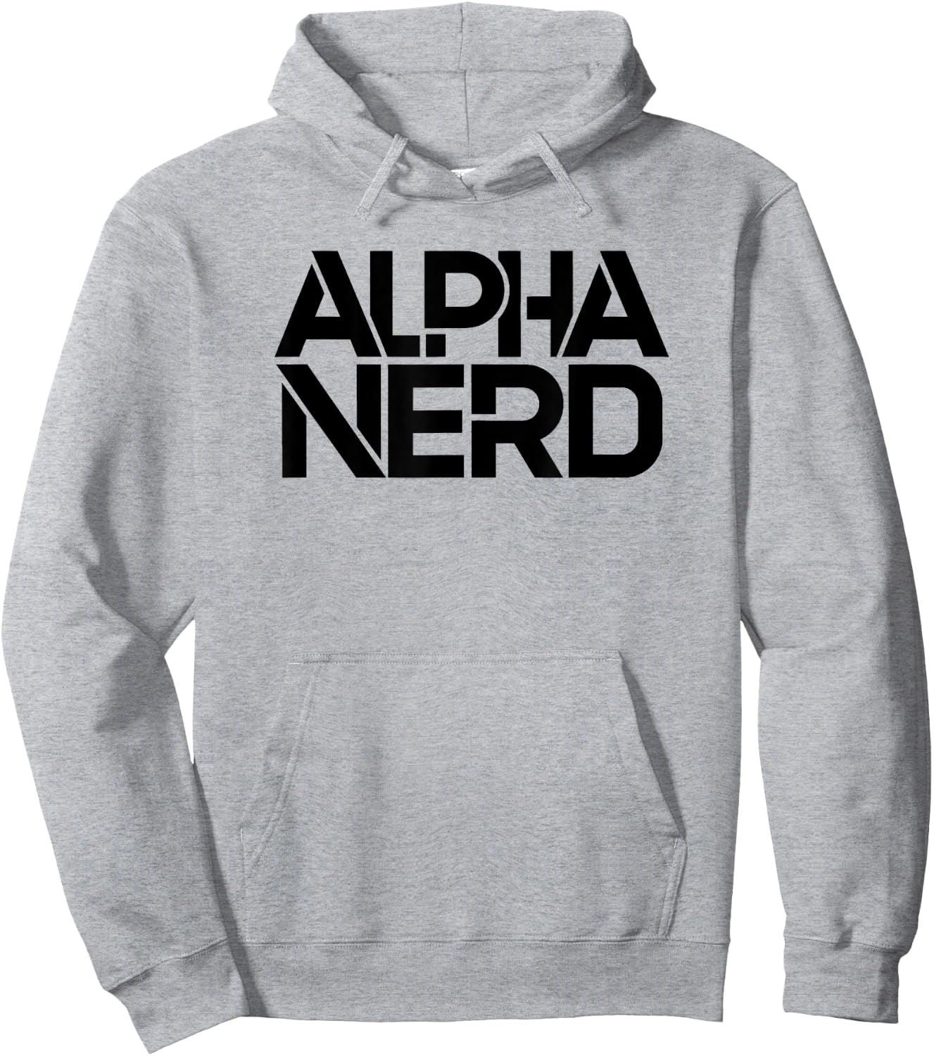 Alpha Nerd Hoodie - Hoodie | Ash