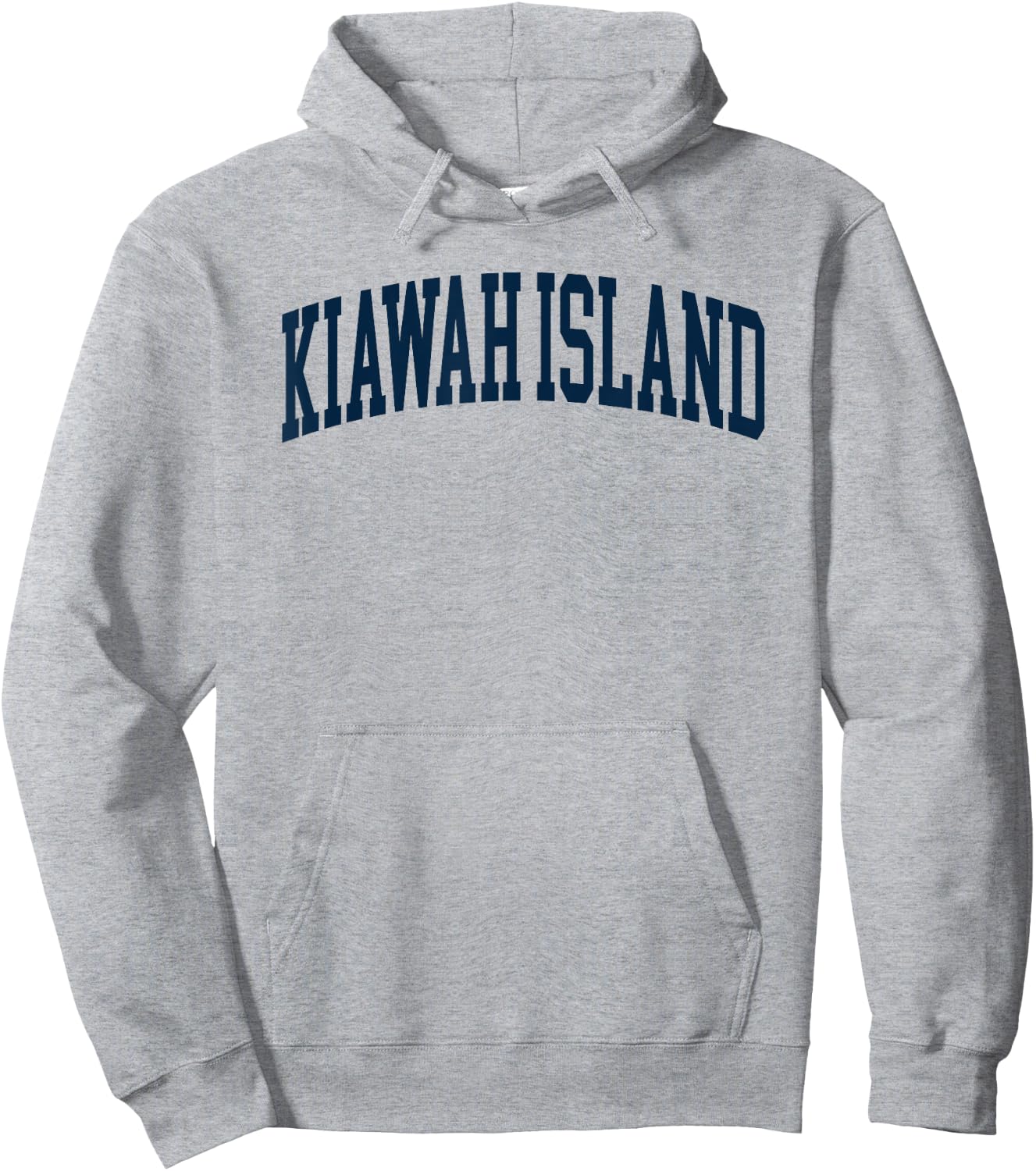 Kiawah Island South Carolina Souvenir Retro Preppy Throwback Hoodie - Hoodie | Ash