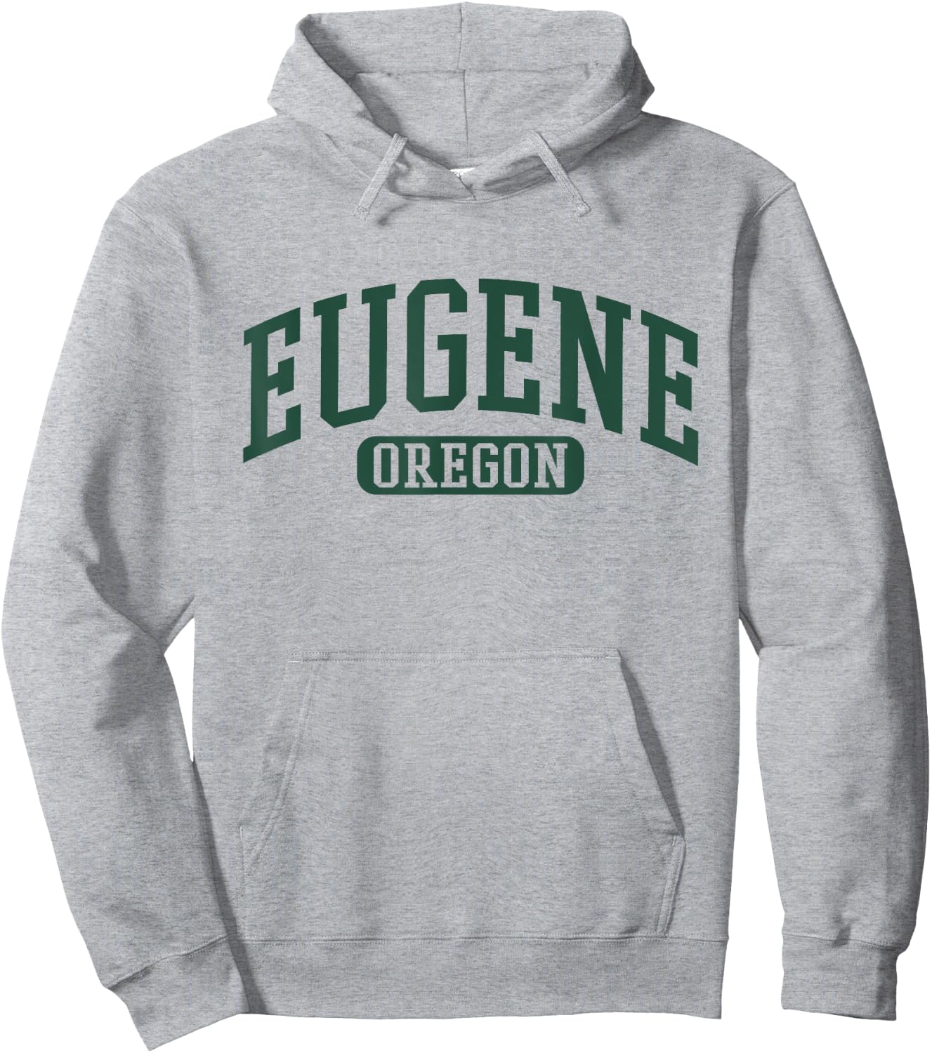 Eugene Oregon Hoodie - Hoodie | Ash