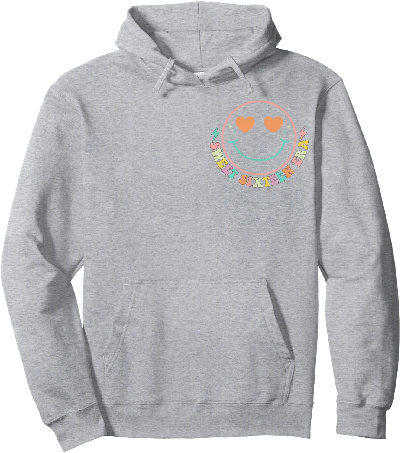 In My Sweet Sixteen Era Shirt 16th Birthday 2 Sided Hoodie - Hoodie | Ash