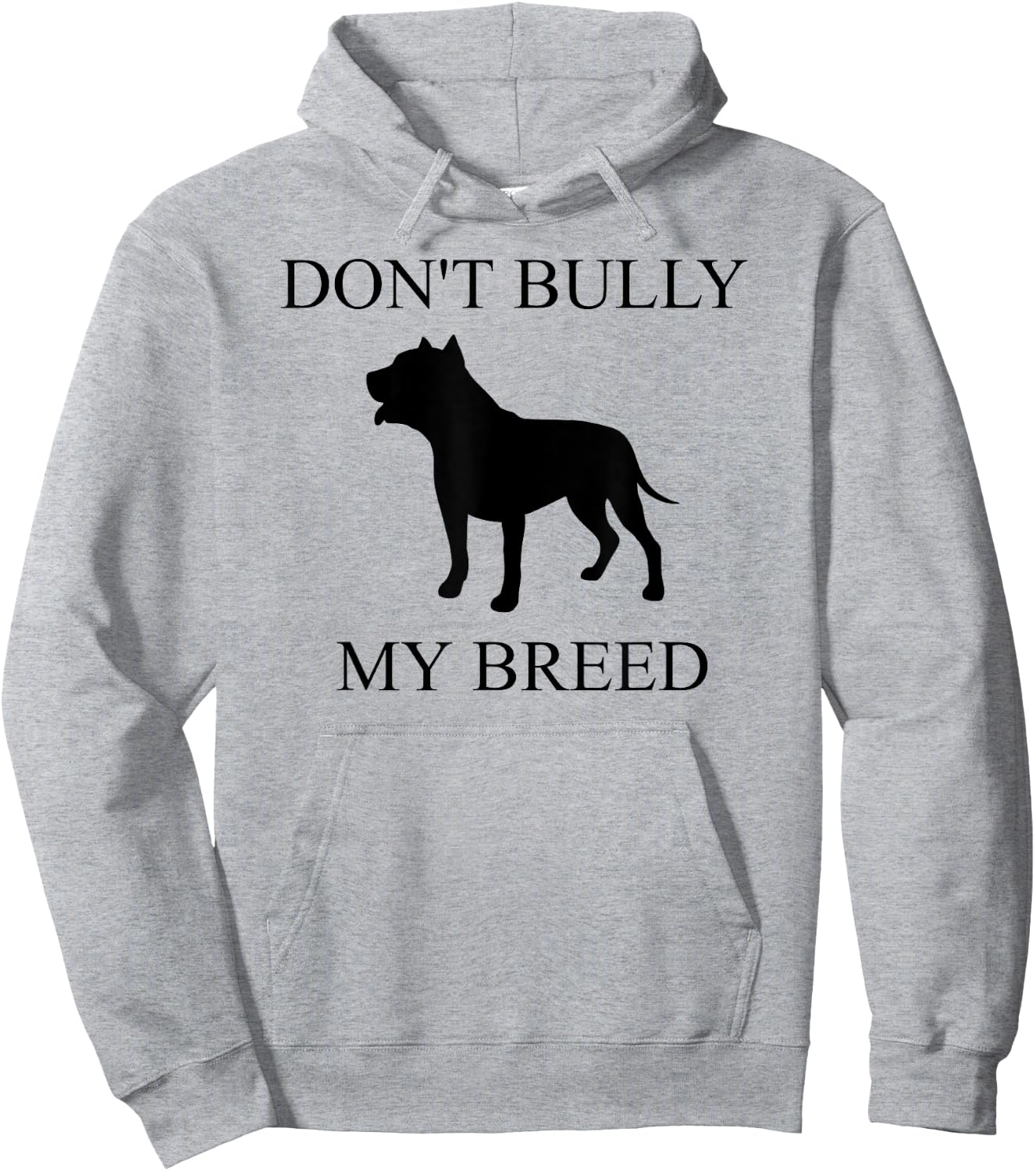 Don't Bully My Breed I Love My Pit Bull Like My Child Shirt Hoodie - Hoodie | Ash