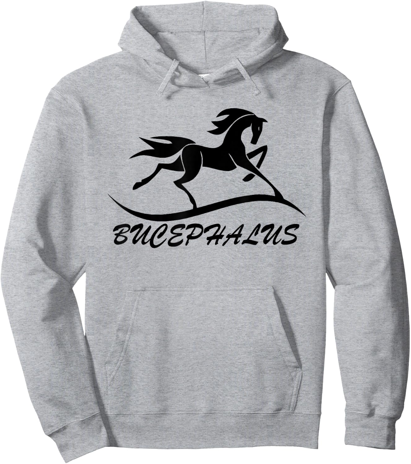 Bucephalus - Alexander the Great Horse - Hippology History Hoodie - Hoodie | Ash