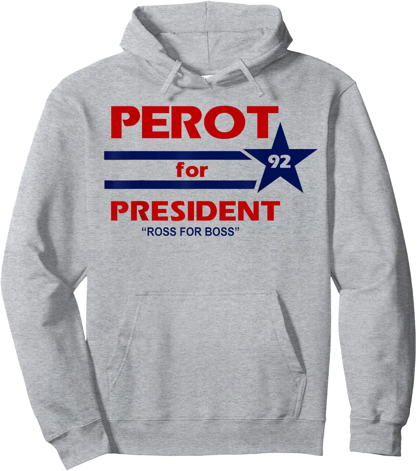 Perot for President 1992 Election Throwback T Shirt Hoodie - Hoodie | Ash