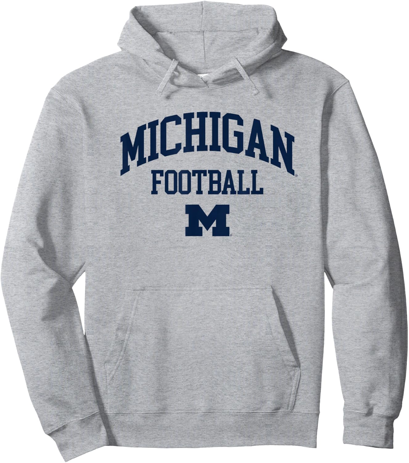 University of Michigan Wolverines U of M Football Hoodie - Hoodie | Ash