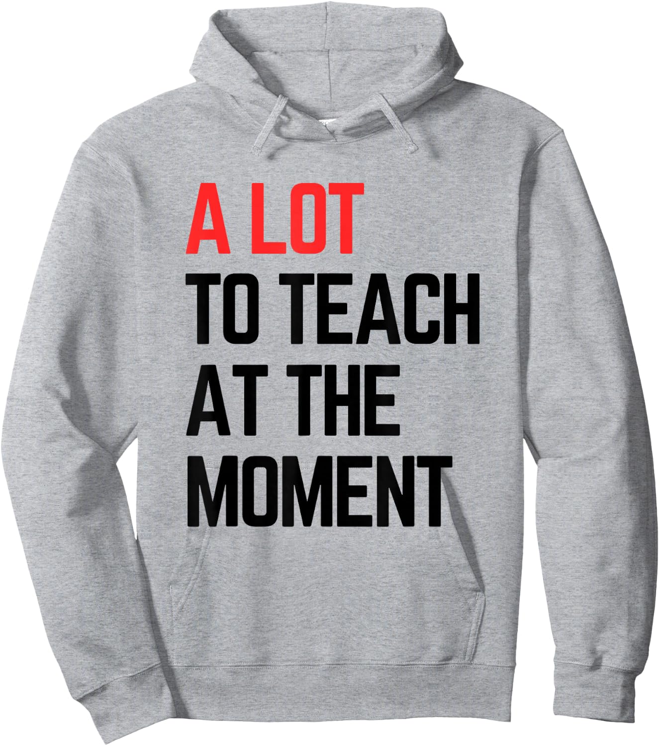 A Lot to Teach at The Moment Vibes, Inspiring Lessons Moment Hoodie - Hoodie | Ash