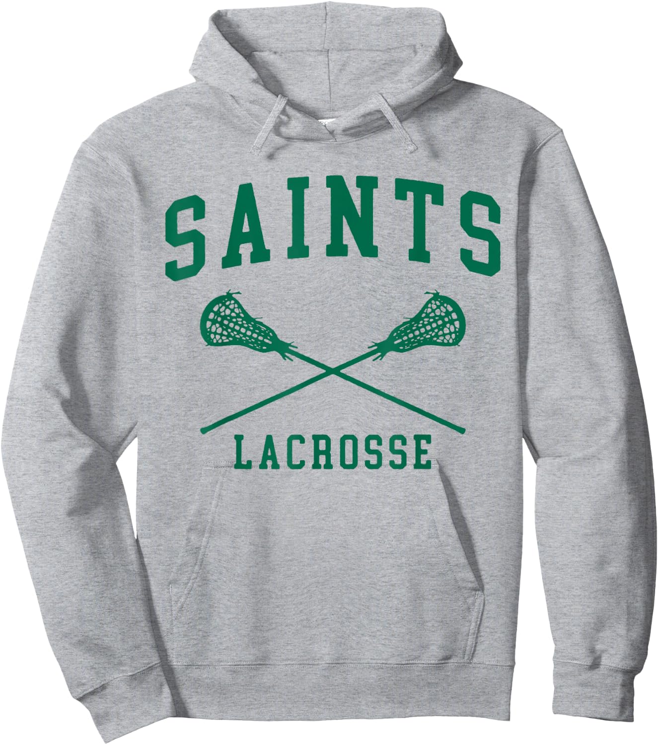 Siena College Saints Lacrosse Hoodie - Hoodie | Ash