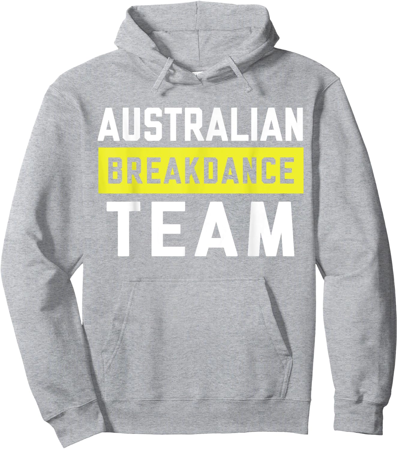 Australian Breakdancing Costume Team Break Dancer Matching Hoodie - Hoodie | Ash